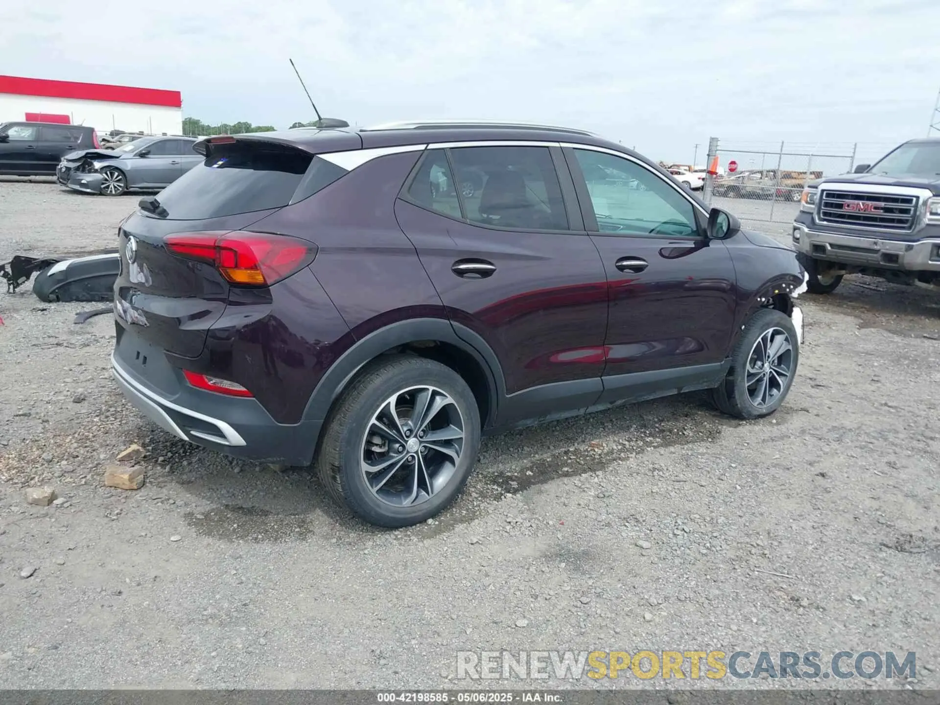 4 Photograph of a damaged car KL4MMESL8LB103664 BUICK ENCORE GX 2020