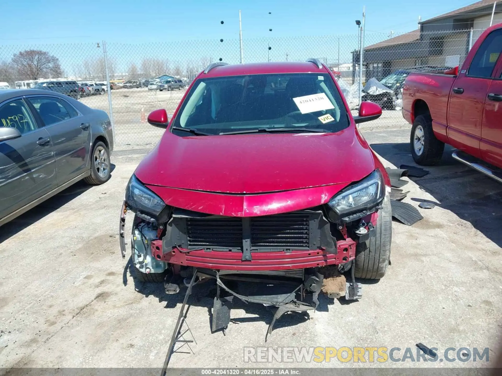 13 Photograph of a damaged car KL4MMESL8LB130671 BUICK ENCORE GX 2020