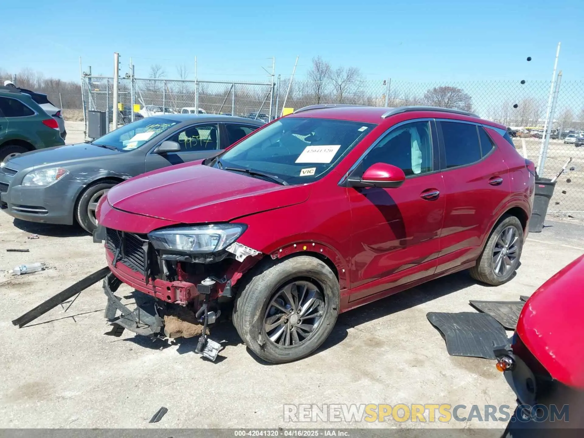15 Photograph of a damaged car KL4MMESL8LB130671 BUICK ENCORE GX 2020