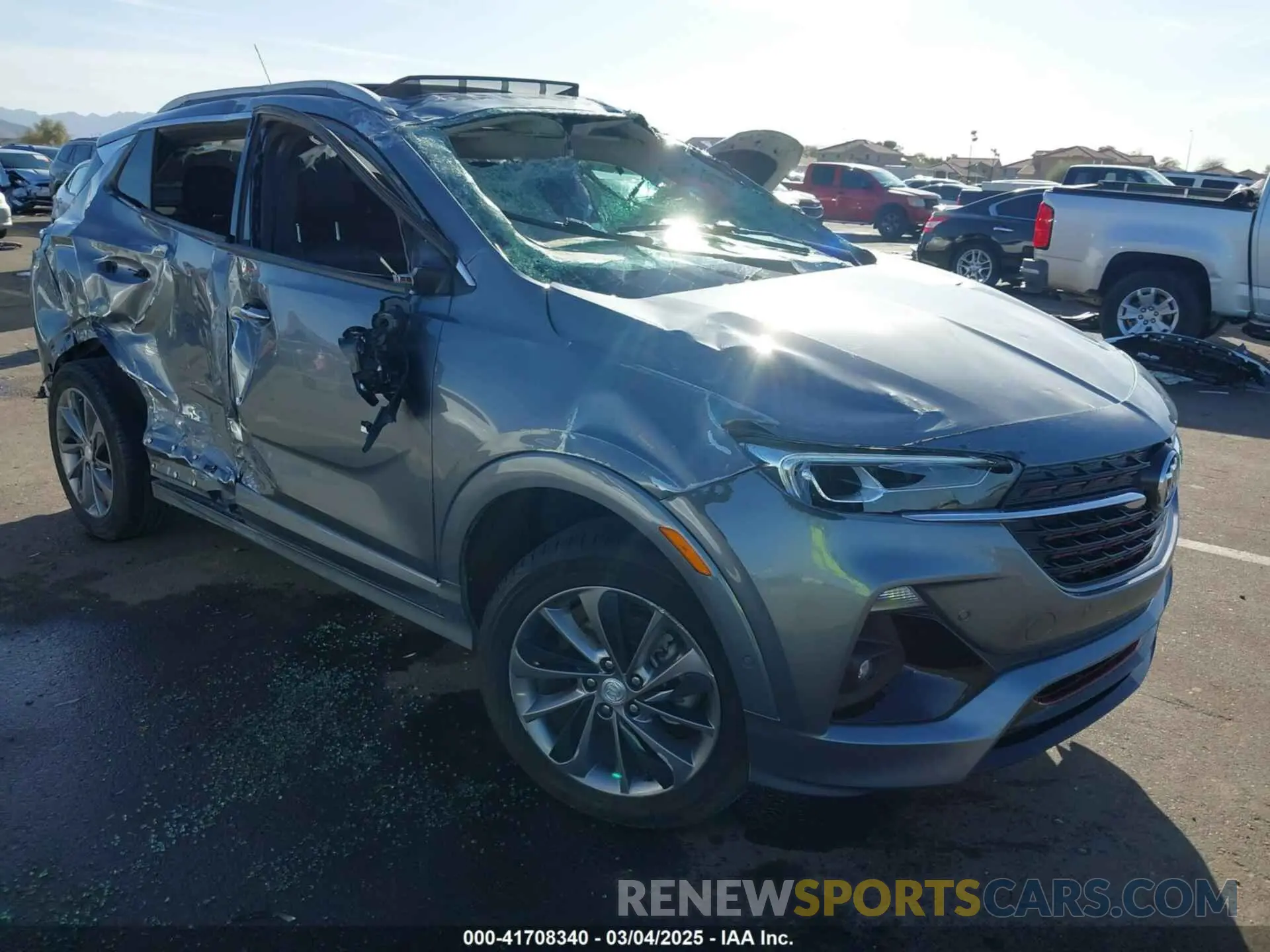 1 Photograph of a damaged car KL4MMFSL0LB104135 BUICK ENCORE GX 2020