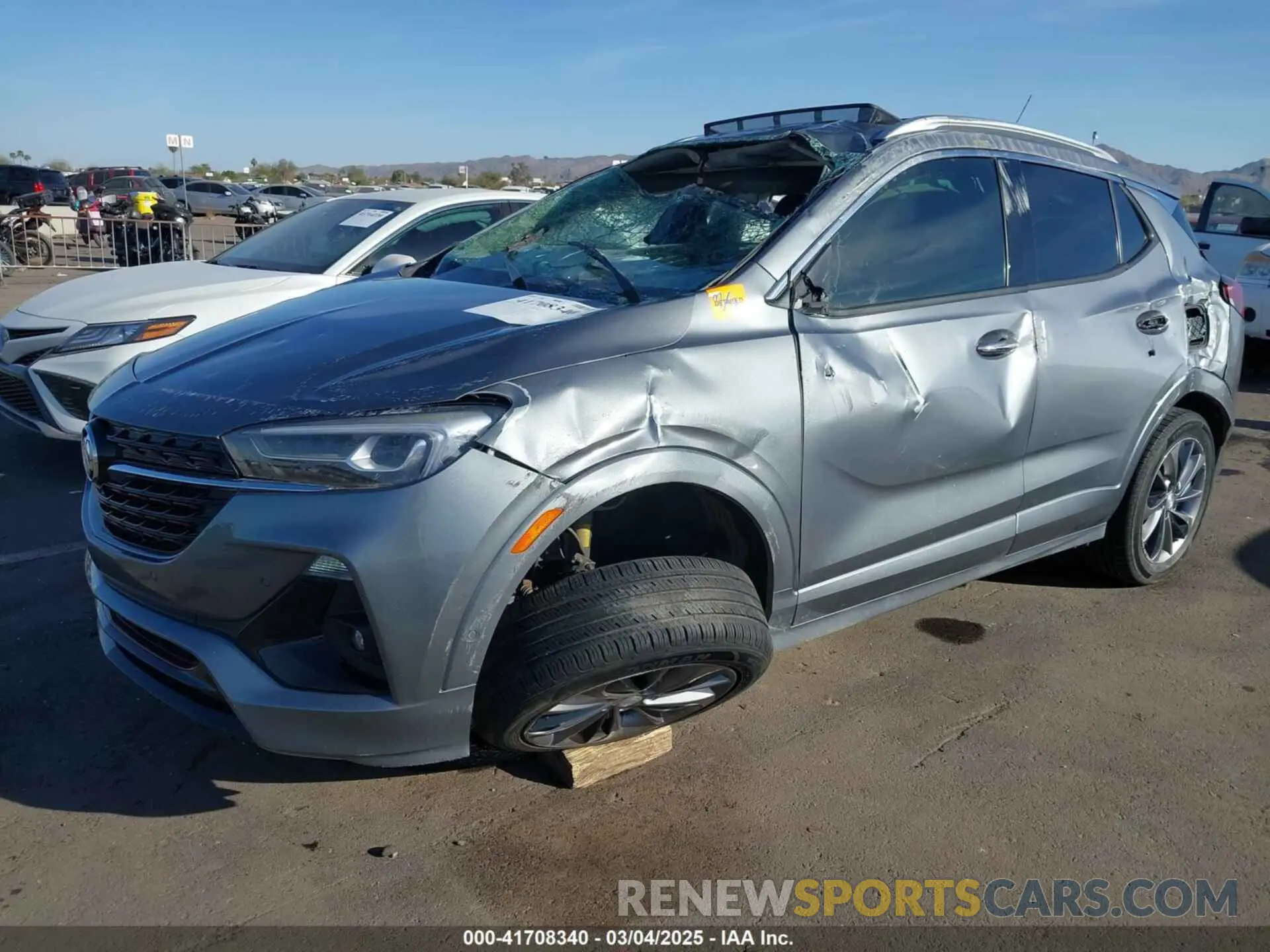 2 Photograph of a damaged car KL4MMFSL0LB104135 BUICK ENCORE GX 2020
