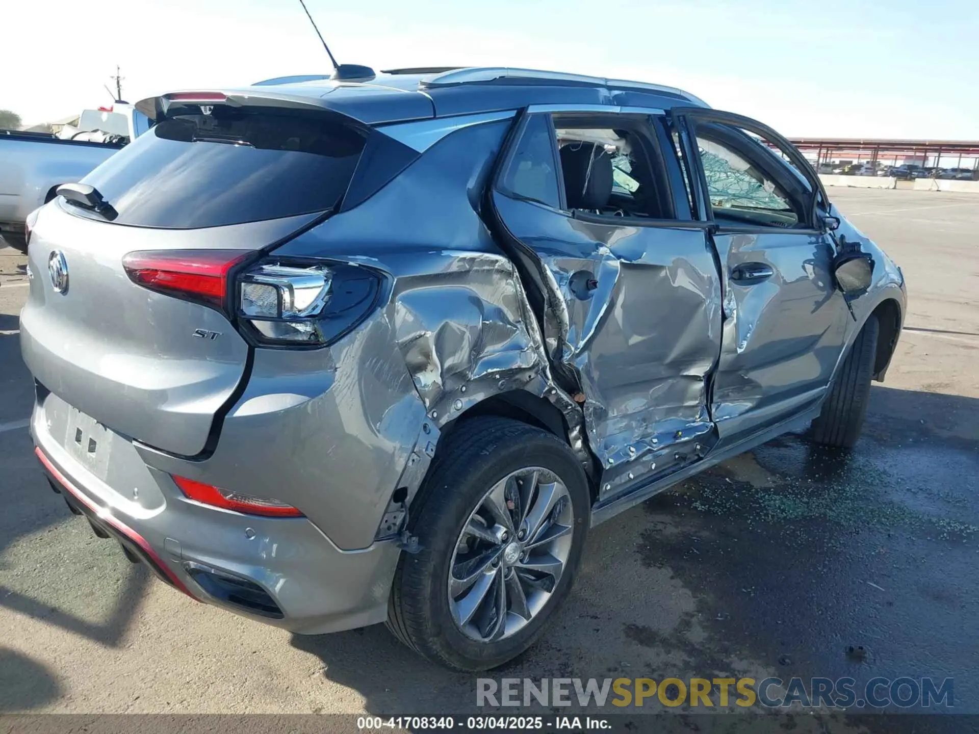 4 Photograph of a damaged car KL4MMFSL0LB104135 BUICK ENCORE GX 2020