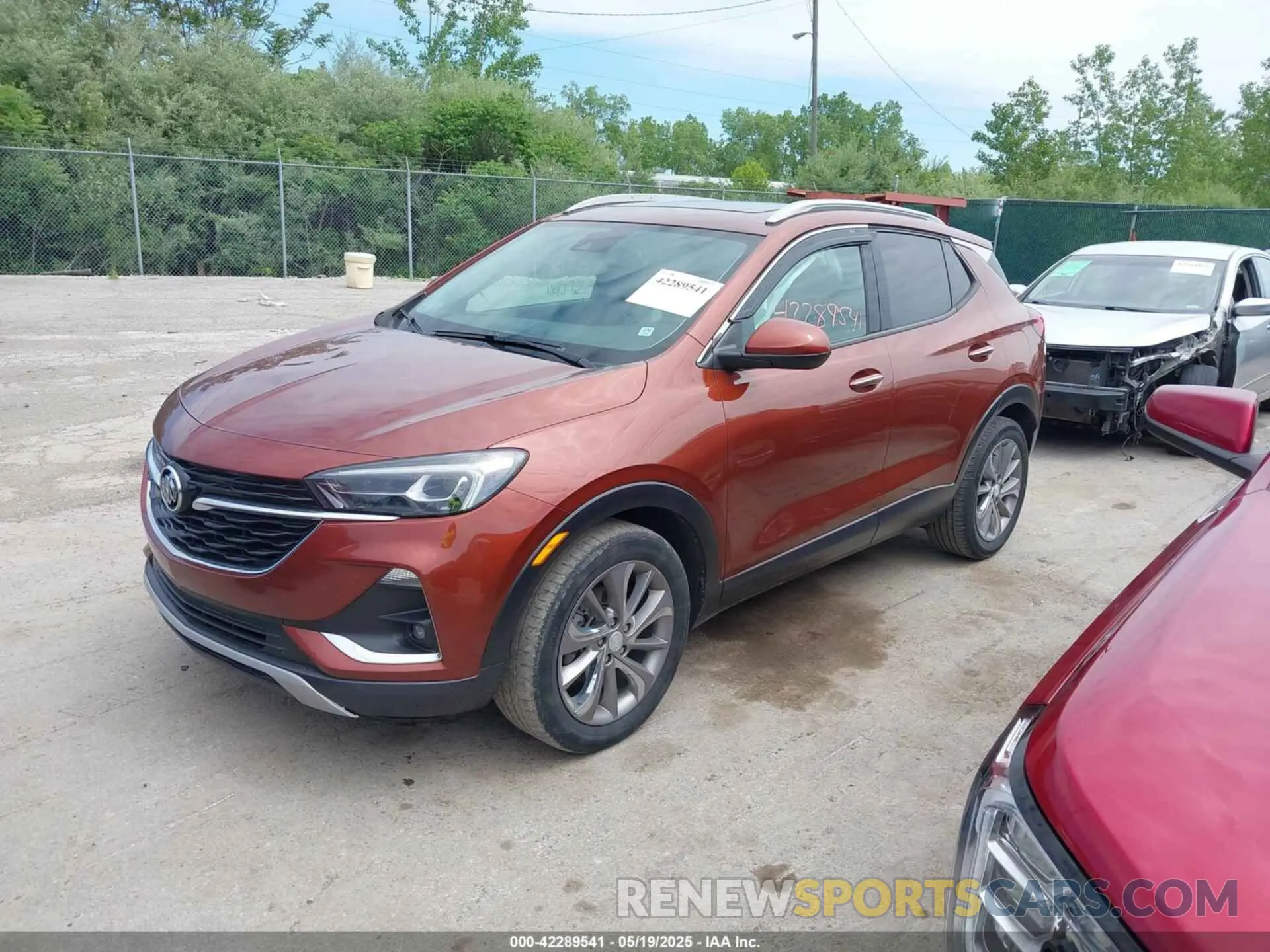 2 Photograph of a damaged car KL4MMFSL0LB134977 BUICK ENCORE GX 2020