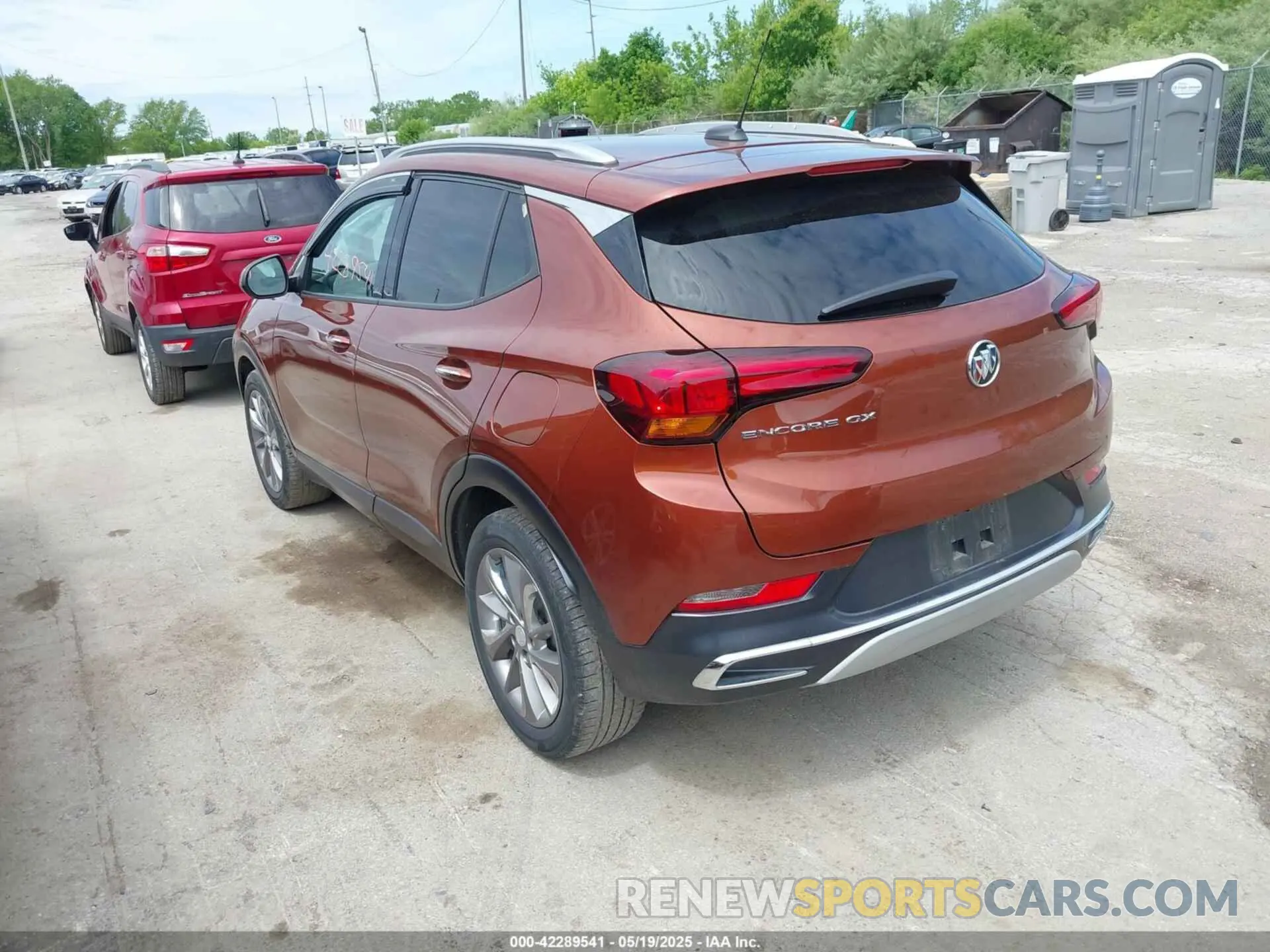 3 Photograph of a damaged car KL4MMFSL0LB134977 BUICK ENCORE GX 2020