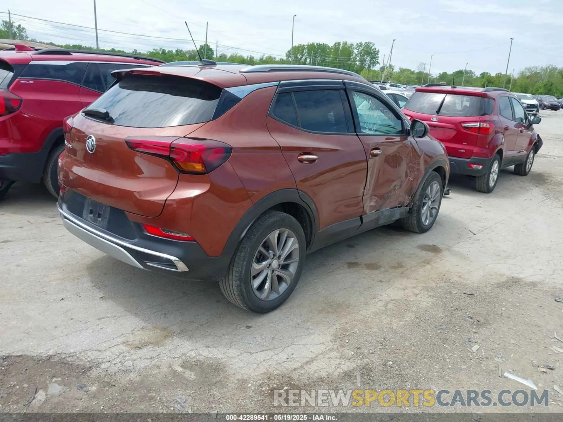 4 Photograph of a damaged car KL4MMFSL0LB134977 BUICK ENCORE GX 2020