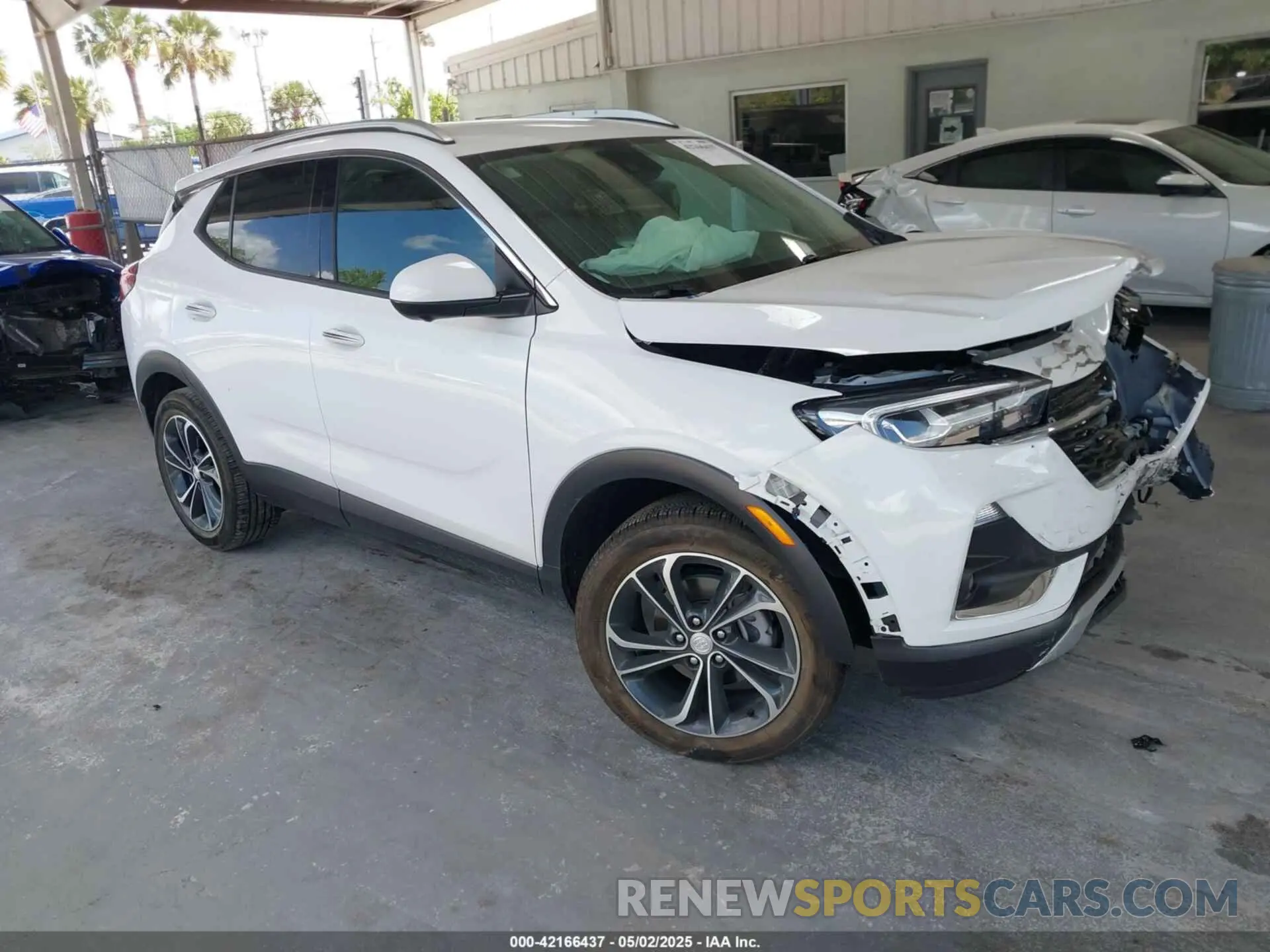 1 Photograph of a damaged car KL4MMFSL5LB127474 BUICK ENCORE GX 2020