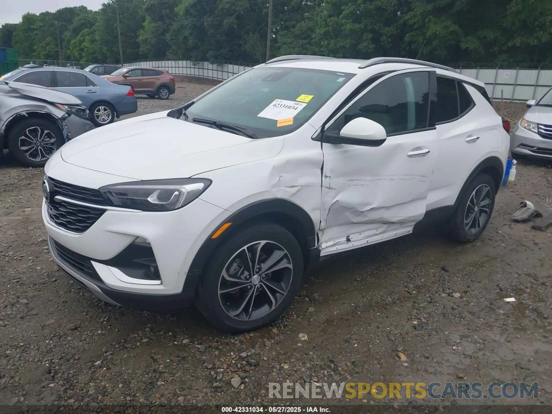 2 Photograph of a damaged car KL4MMFSL8LB127193 BUICK ENCORE GX 2020
