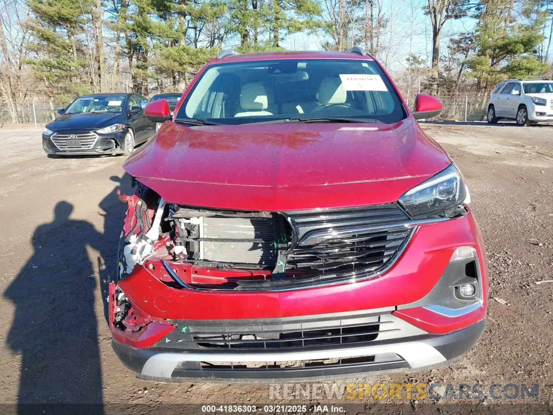 13 Photograph of a damaged car KL4MMGSL7LB121925 BUICK ENCORE GX 2020