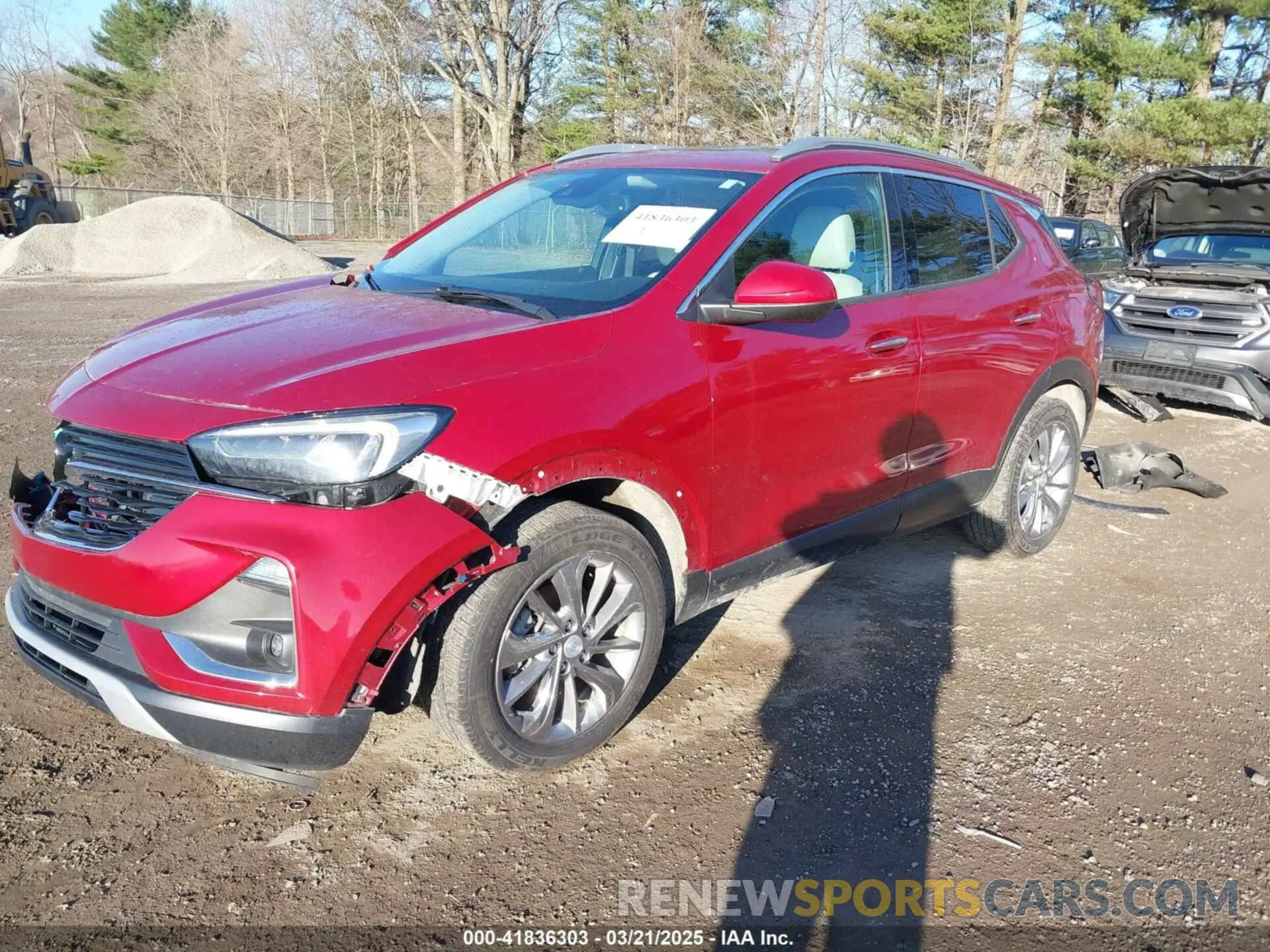 2 Photograph of a damaged car KL4MMGSL7LB121925 BUICK ENCORE GX 2020