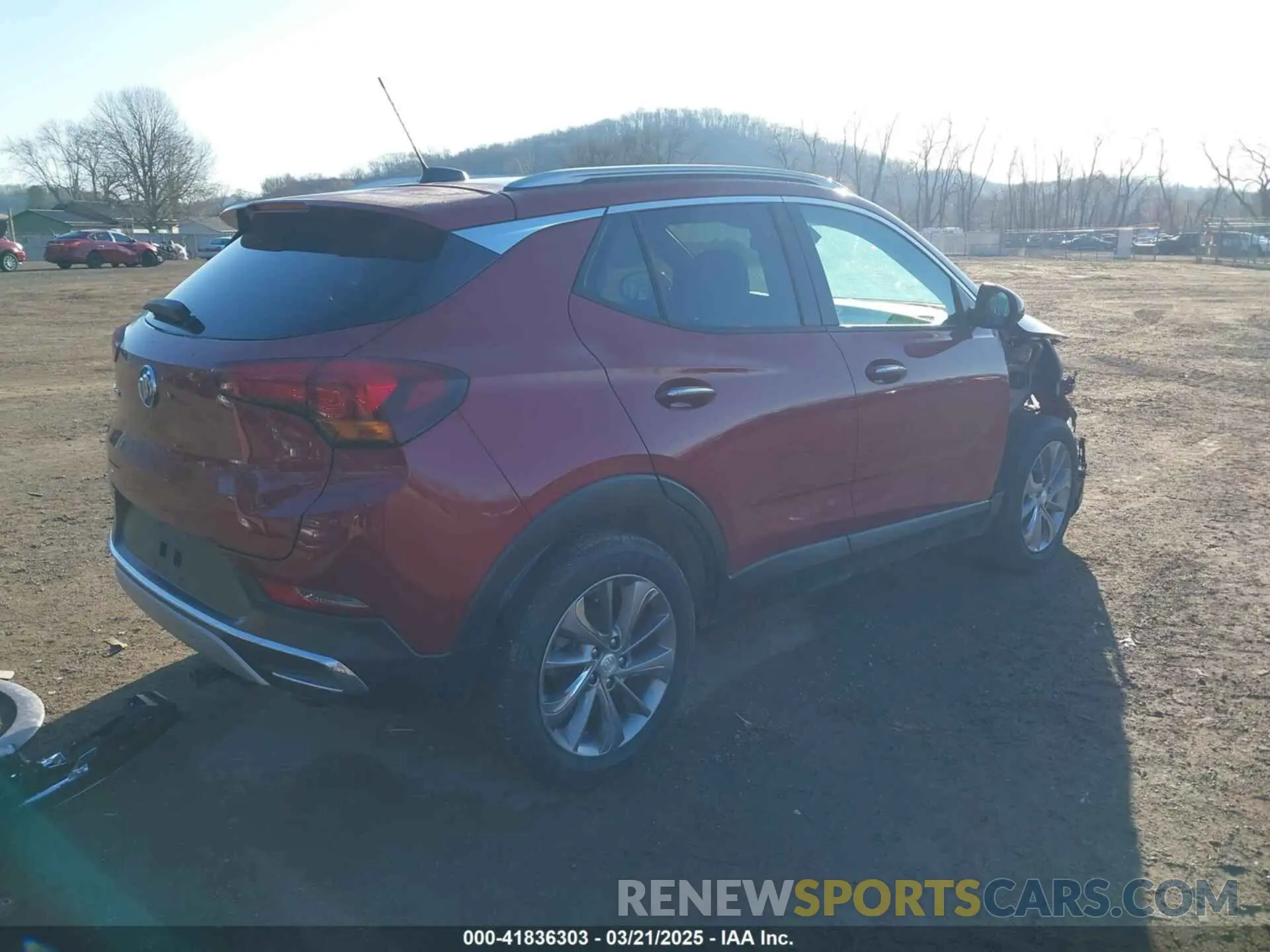 4 Photograph of a damaged car KL4MMGSL7LB121925 BUICK ENCORE GX 2020