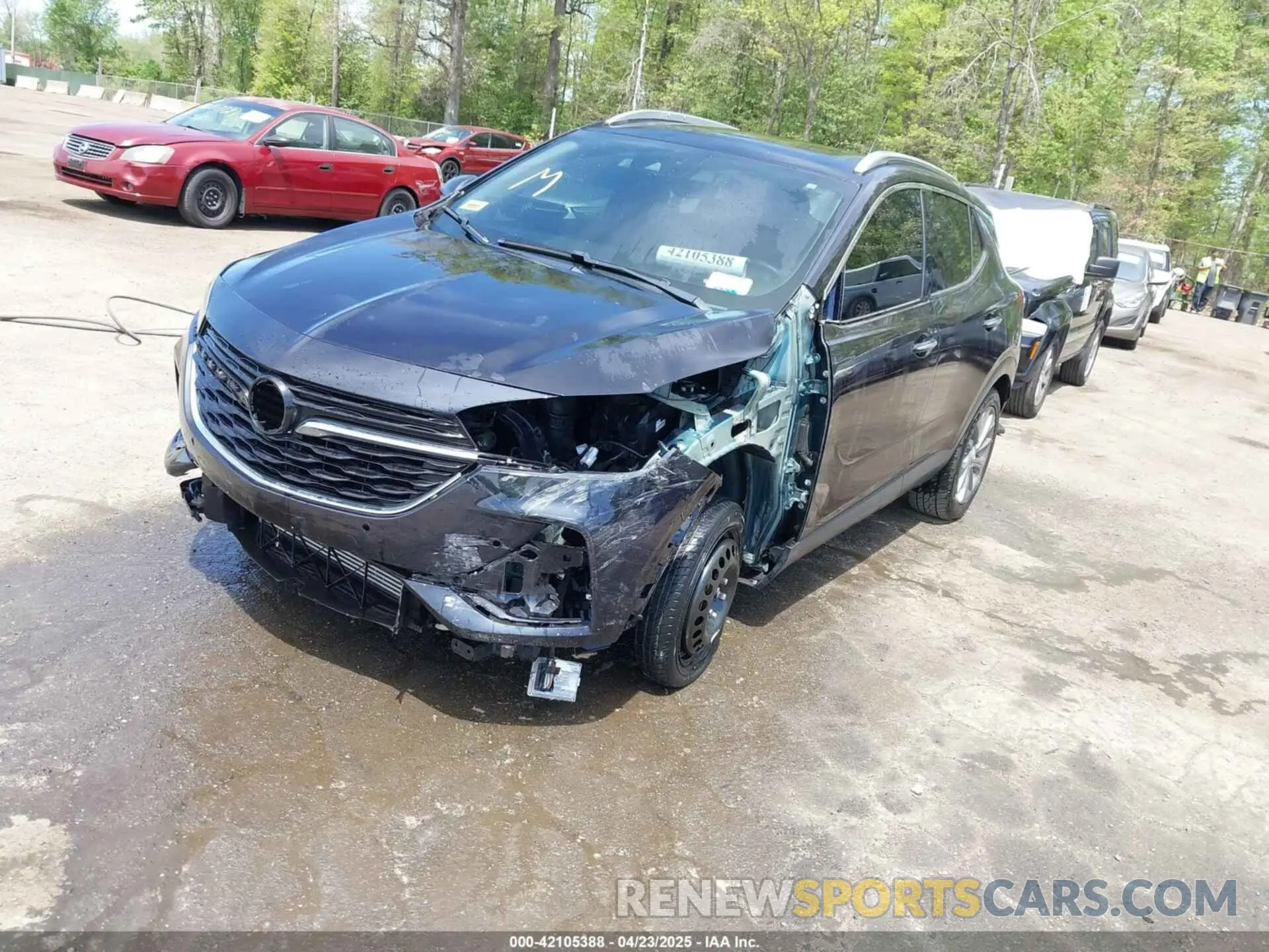 2 Photograph of a damaged car KL4MMGSL8LB074114 BUICK ENCORE GX 2020