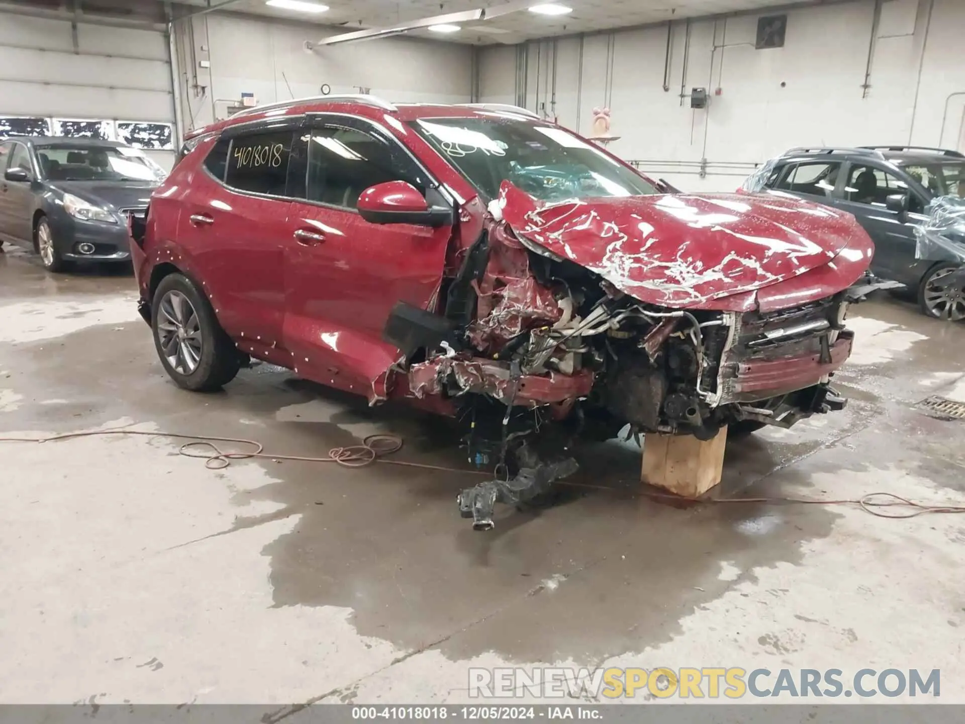 1 Photograph of a damaged car KL4MMGSL8LB115924 BUICK ENCORE GX 2020
