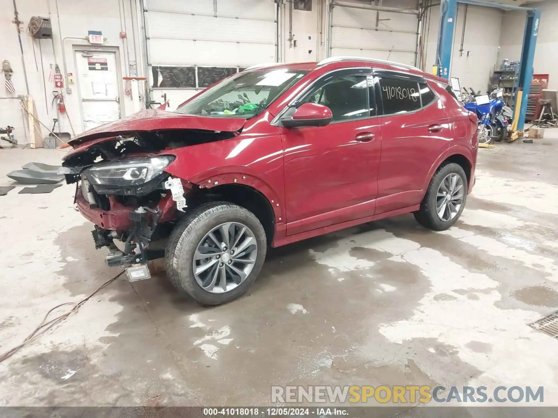2 Photograph of a damaged car KL4MMGSL8LB115924 BUICK ENCORE GX 2020