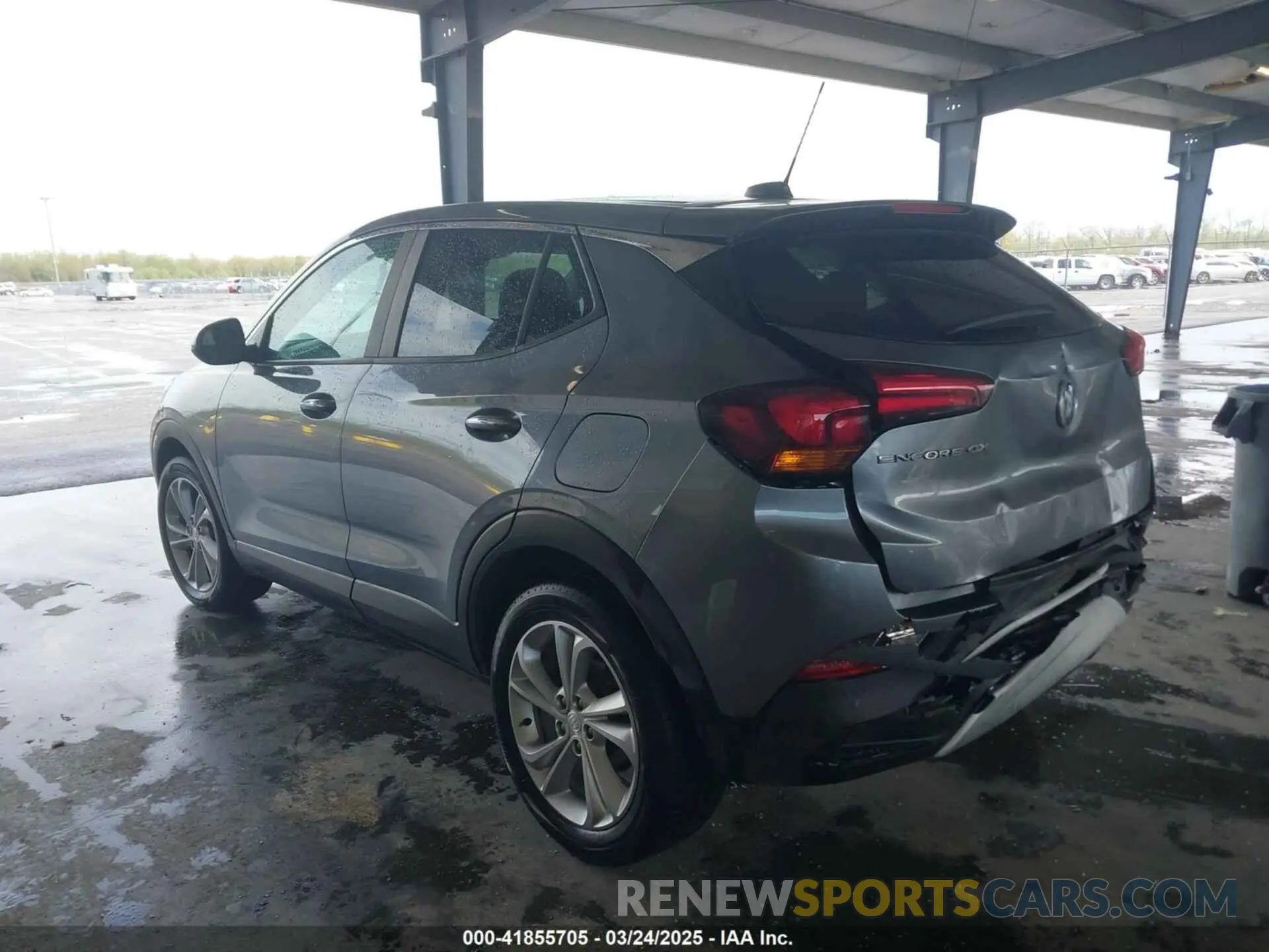 3 Photograph of a damaged car KL4MMBS20MB054063 BUICK ENCORE GX 2021