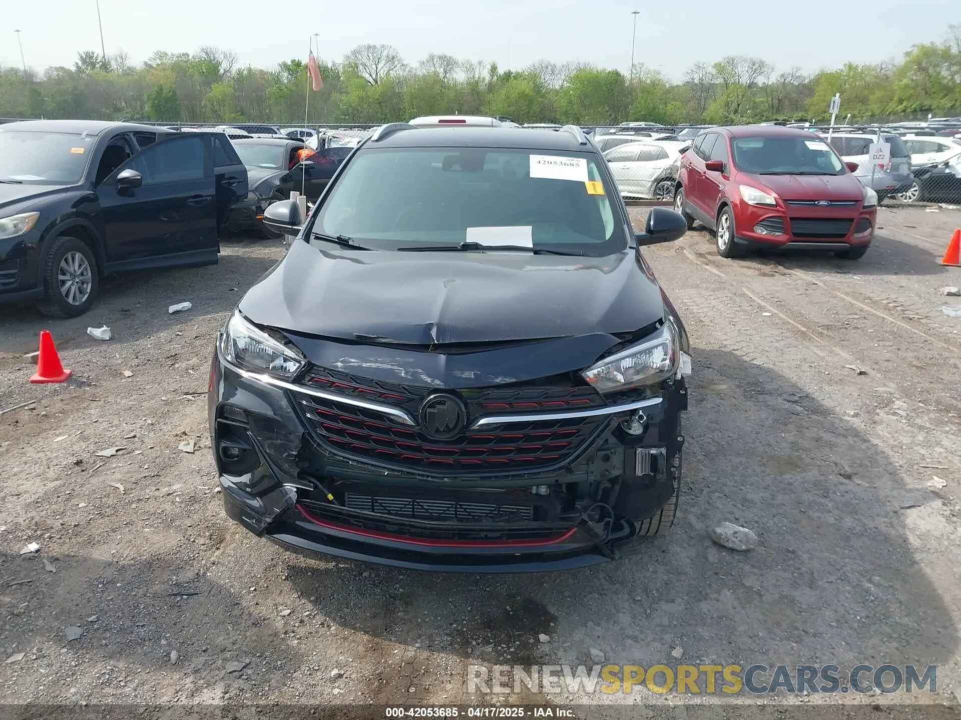 12 Photograph of a damaged car KL4MMBS21MB149991 BUICK ENCORE GX 2021