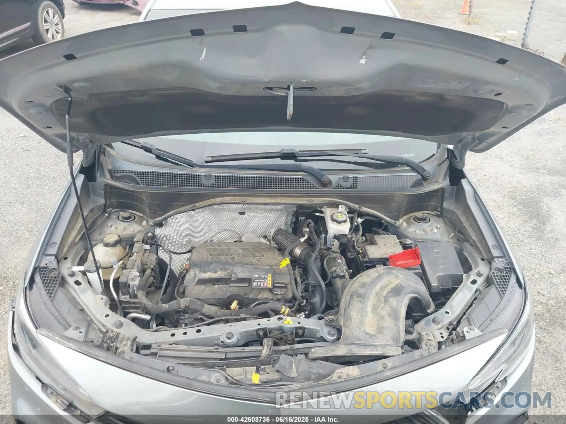10 Photograph of a damaged car KL4MMBS21MB180531 BUICK ENCORE GX 2021