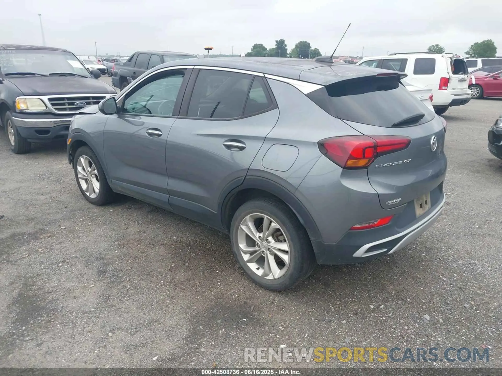 3 Photograph of a damaged car KL4MMBS21MB180531 BUICK ENCORE GX 2021