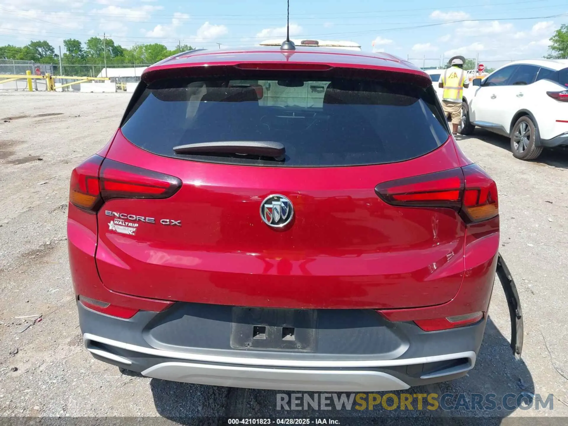16 Photograph of a damaged car KL4MMBS22MB072614 BUICK ENCORE GX 2021