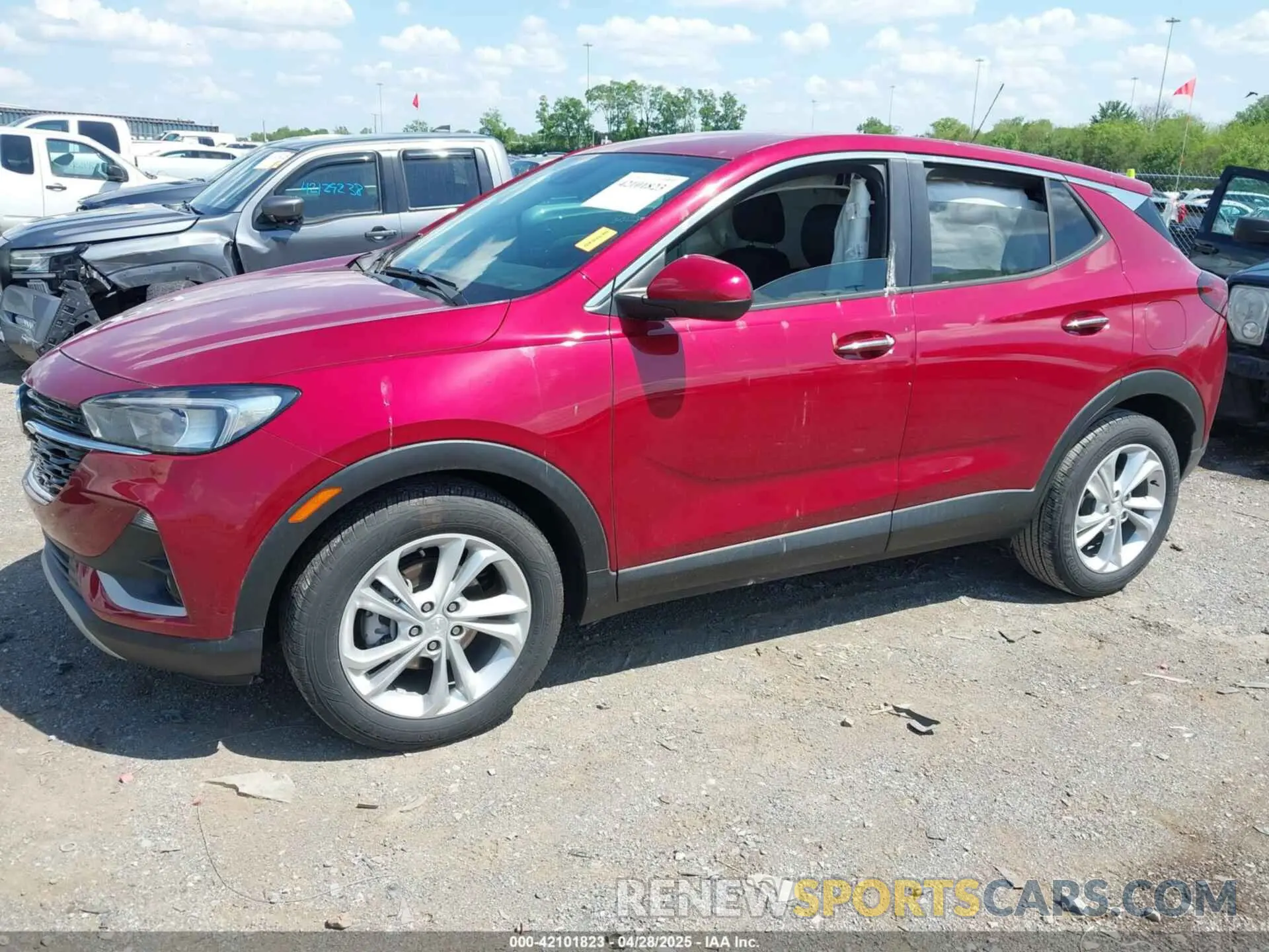2 Photograph of a damaged car KL4MMBS22MB072614 BUICK ENCORE GX 2021