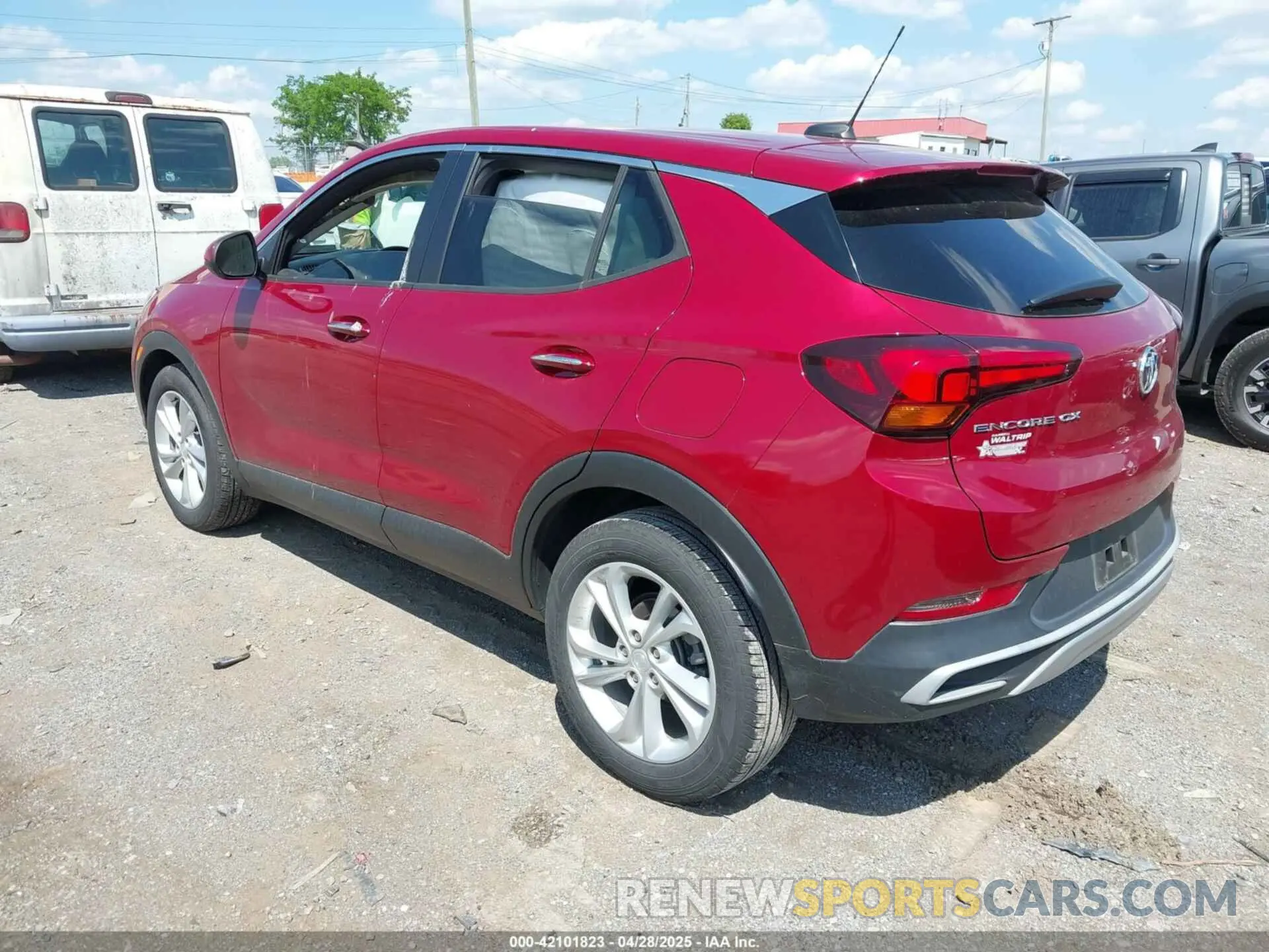 3 Photograph of a damaged car KL4MMBS22MB072614 BUICK ENCORE GX 2021