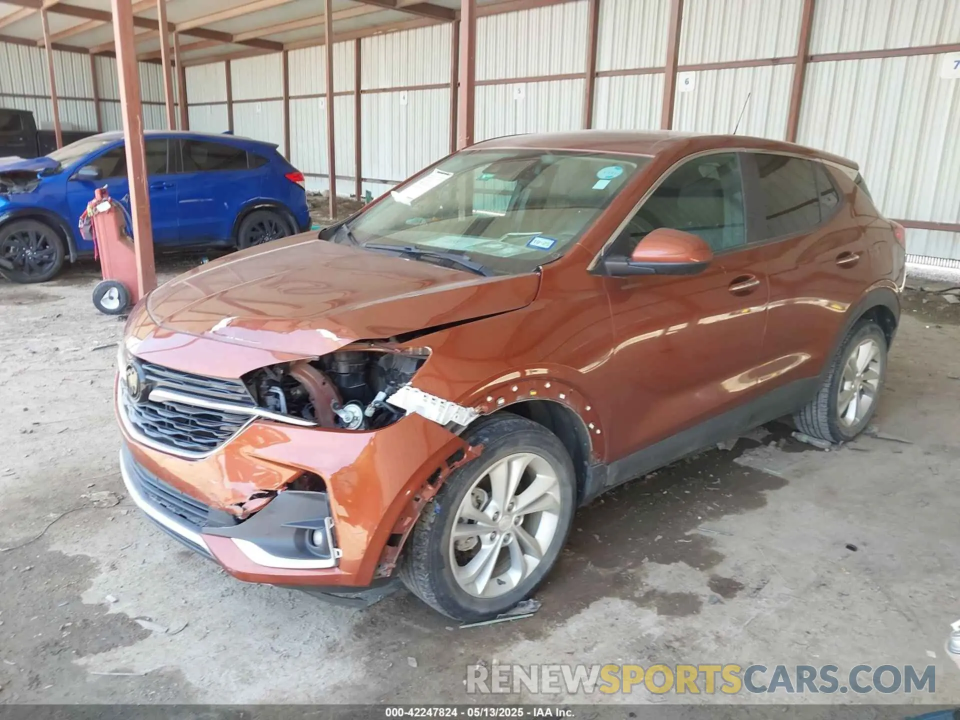 2 Photograph of a damaged car KL4MMBS24MB043633 BUICK ENCORE GX 2021