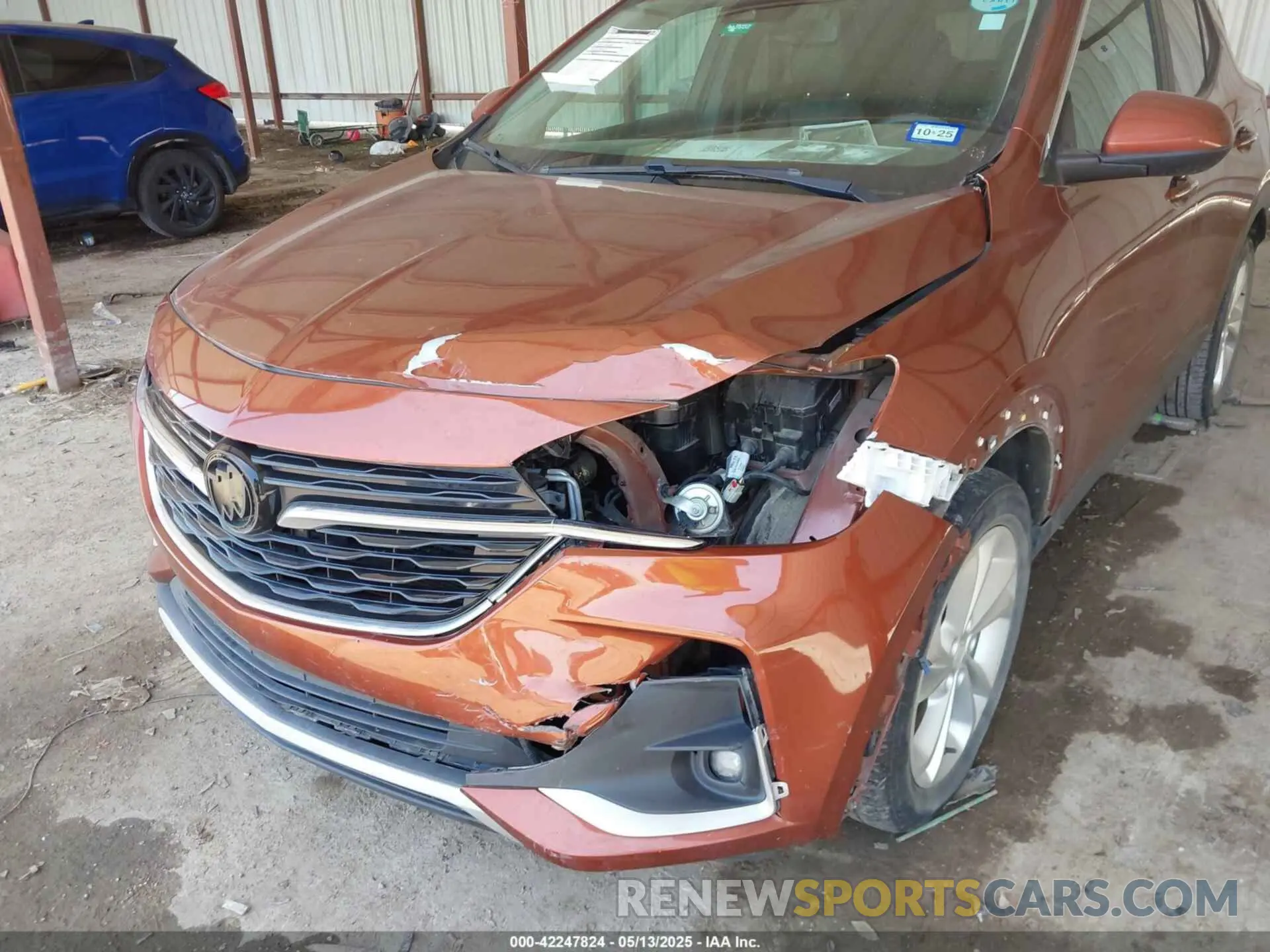 6 Photograph of a damaged car KL4MMBS24MB043633 BUICK ENCORE GX 2021