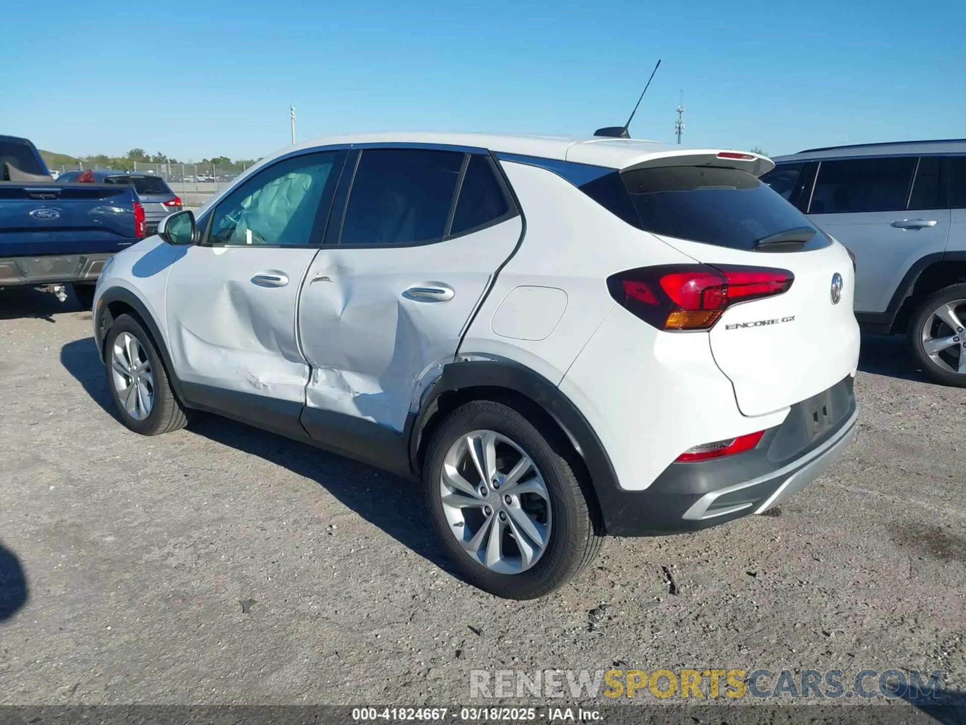 3 Photograph of a damaged car KL4MMBS24MB053448 BUICK ENCORE GX 2021