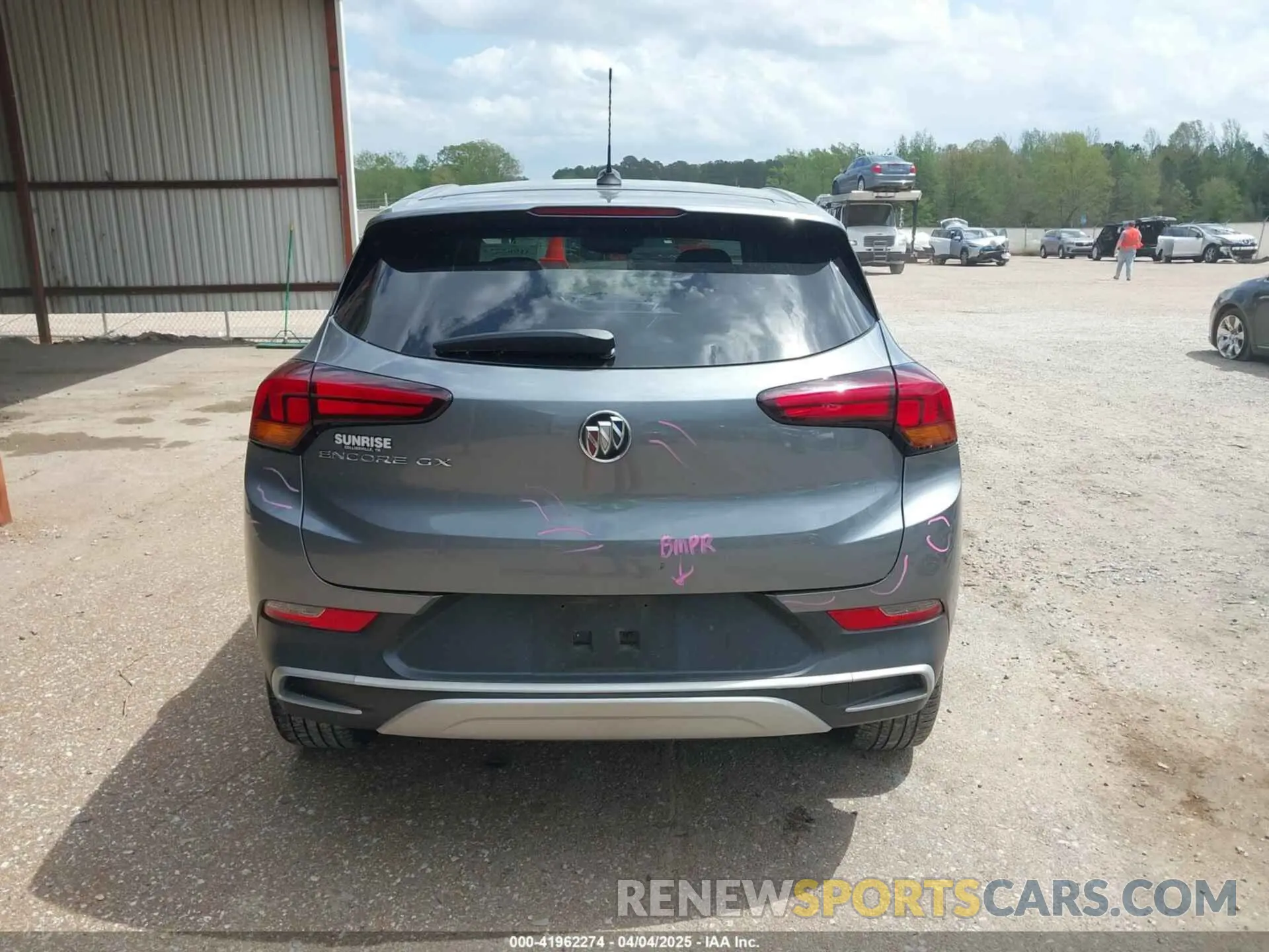 17 Photograph of a damaged car KL4MMBS24MB060240 BUICK ENCORE GX 2021