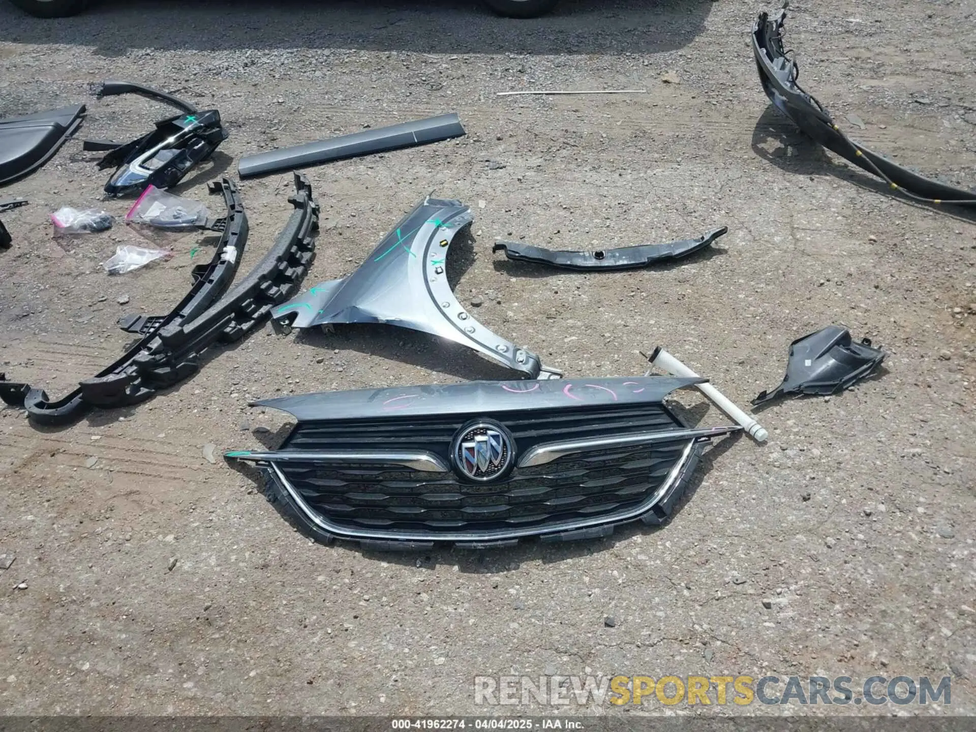 19 Photograph of a damaged car KL4MMBS24MB060240 BUICK ENCORE GX 2021