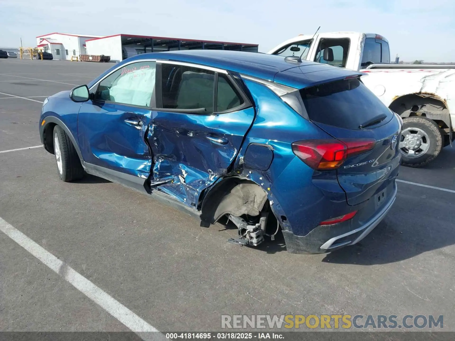 3 Photograph of a damaged car KL4MMBS24MB106665 BUICK ENCORE GX 2021