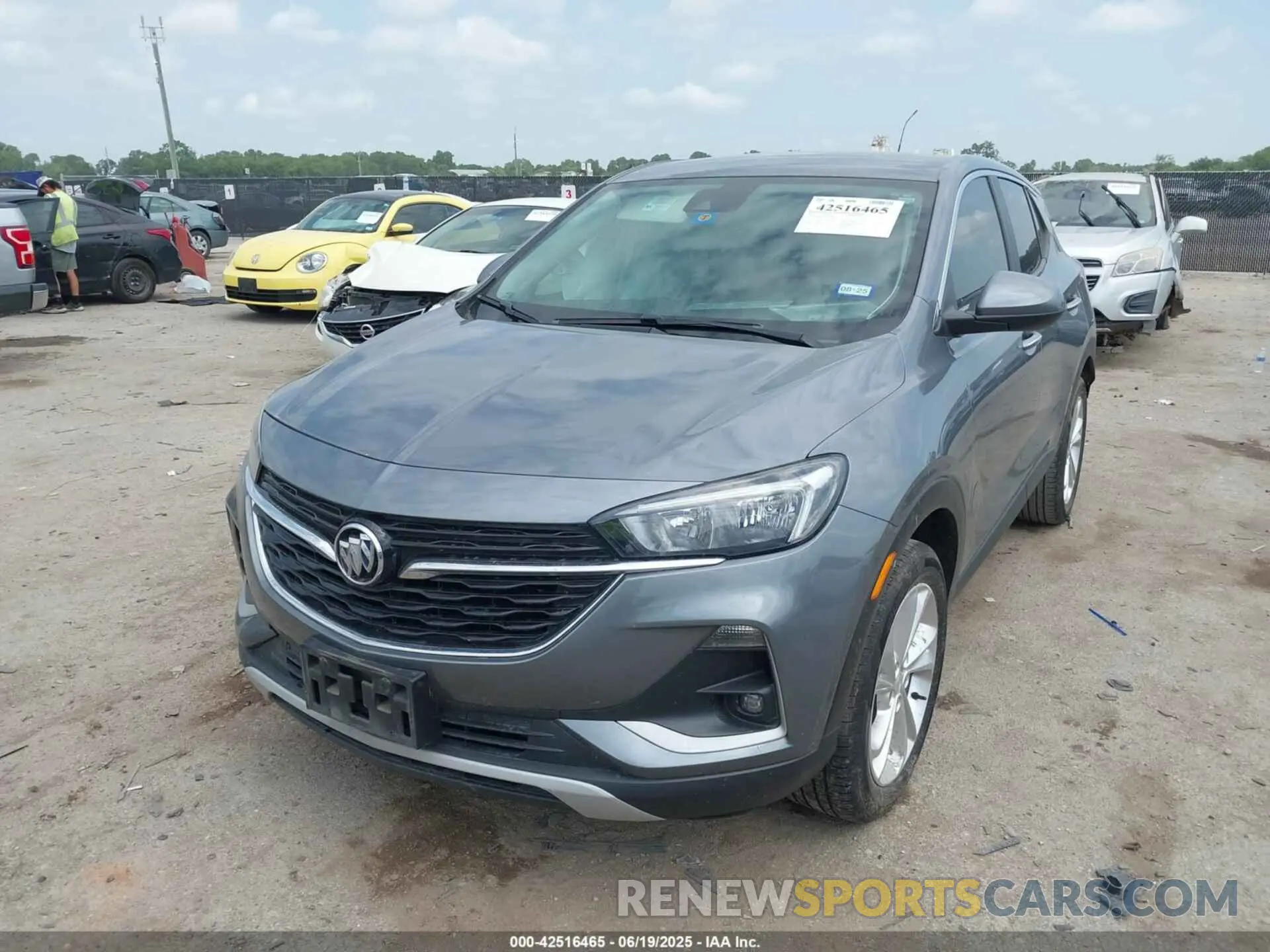 2 Photograph of a damaged car KL4MMBS25MB180046 BUICK ENCORE GX 2021