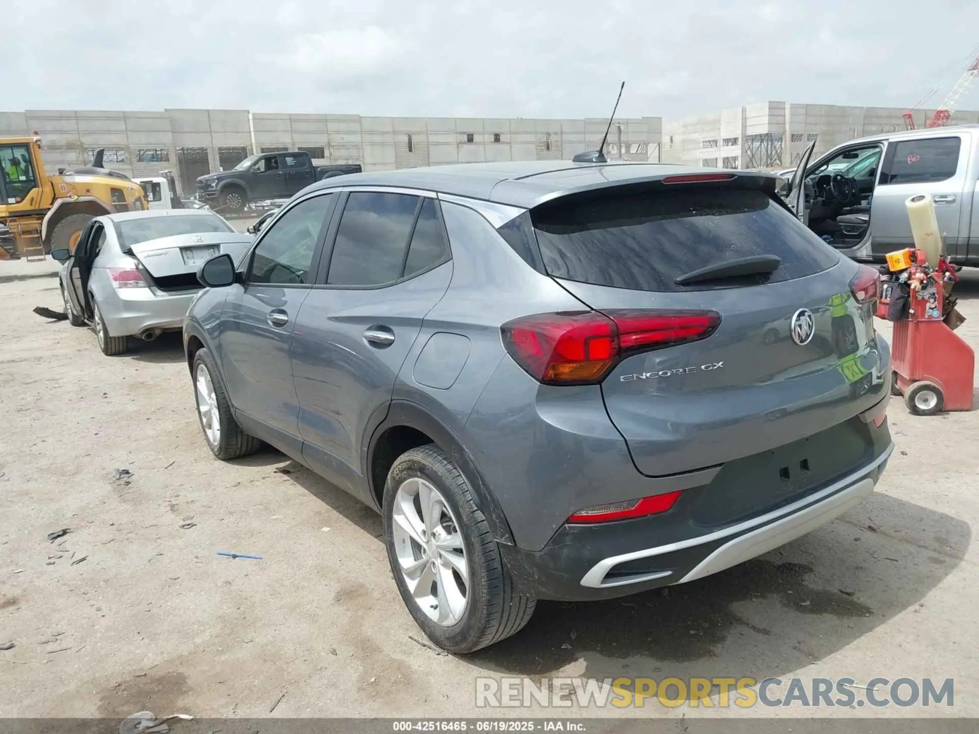 3 Photograph of a damaged car KL4MMBS25MB180046 BUICK ENCORE GX 2021