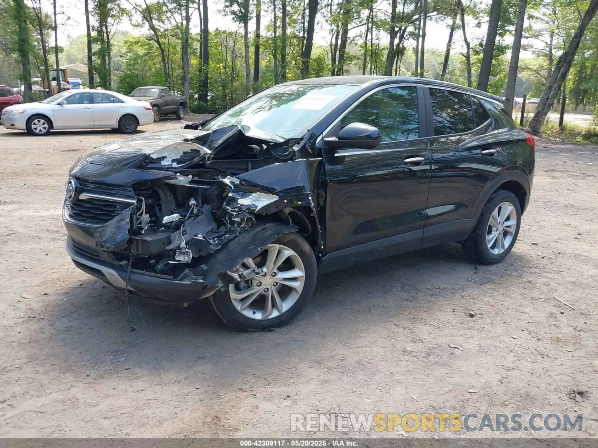 2 Photograph of a damaged car KL4MMBS29MB167932 BUICK ENCORE GX 2021