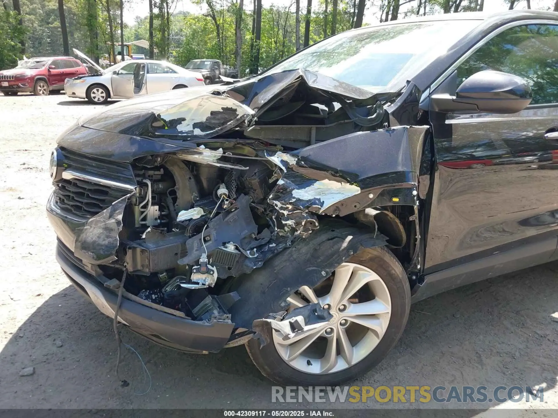6 Photograph of a damaged car KL4MMBS29MB167932 BUICK ENCORE GX 2021