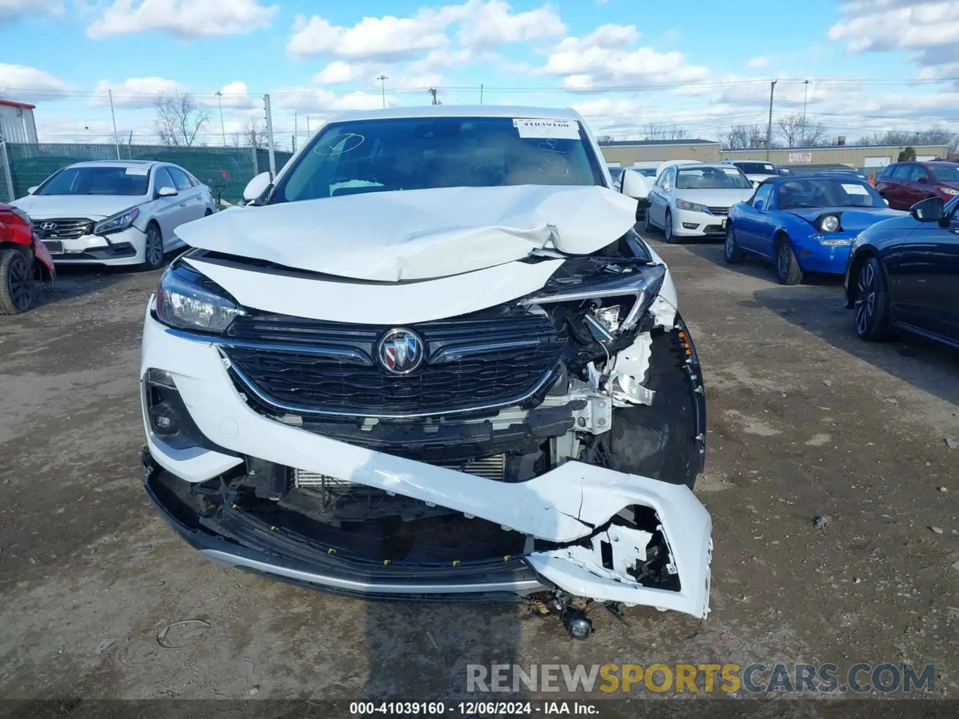 12 Photograph of a damaged car KL4MMBS2XMB054894 BUICK ENCORE GX 2021