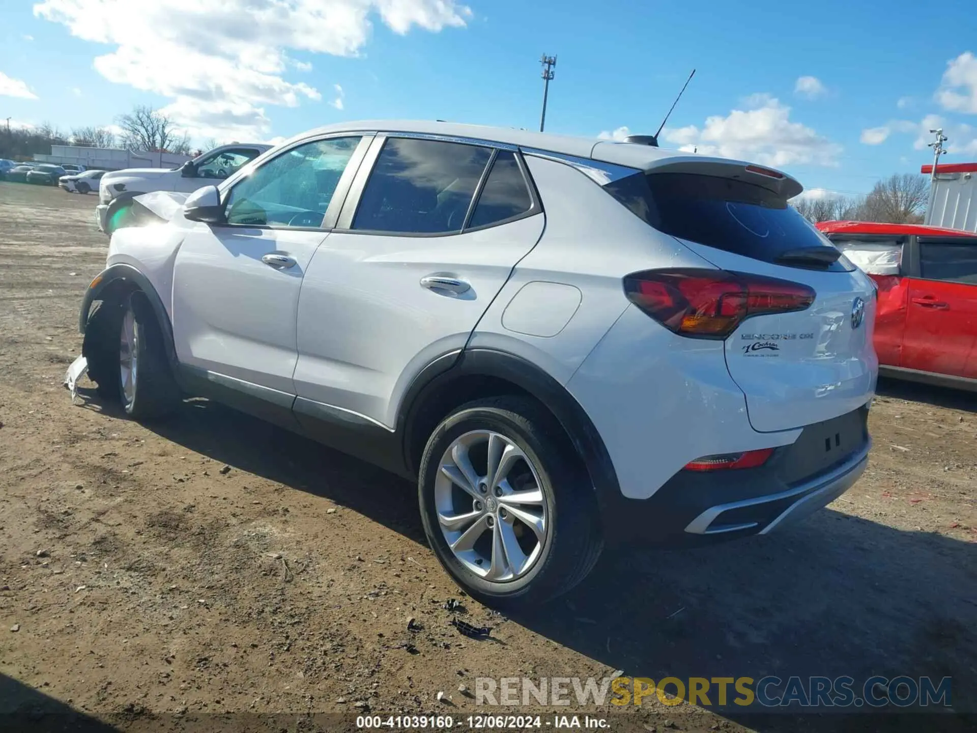 3 Photograph of a damaged car KL4MMBS2XMB054894 BUICK ENCORE GX 2021