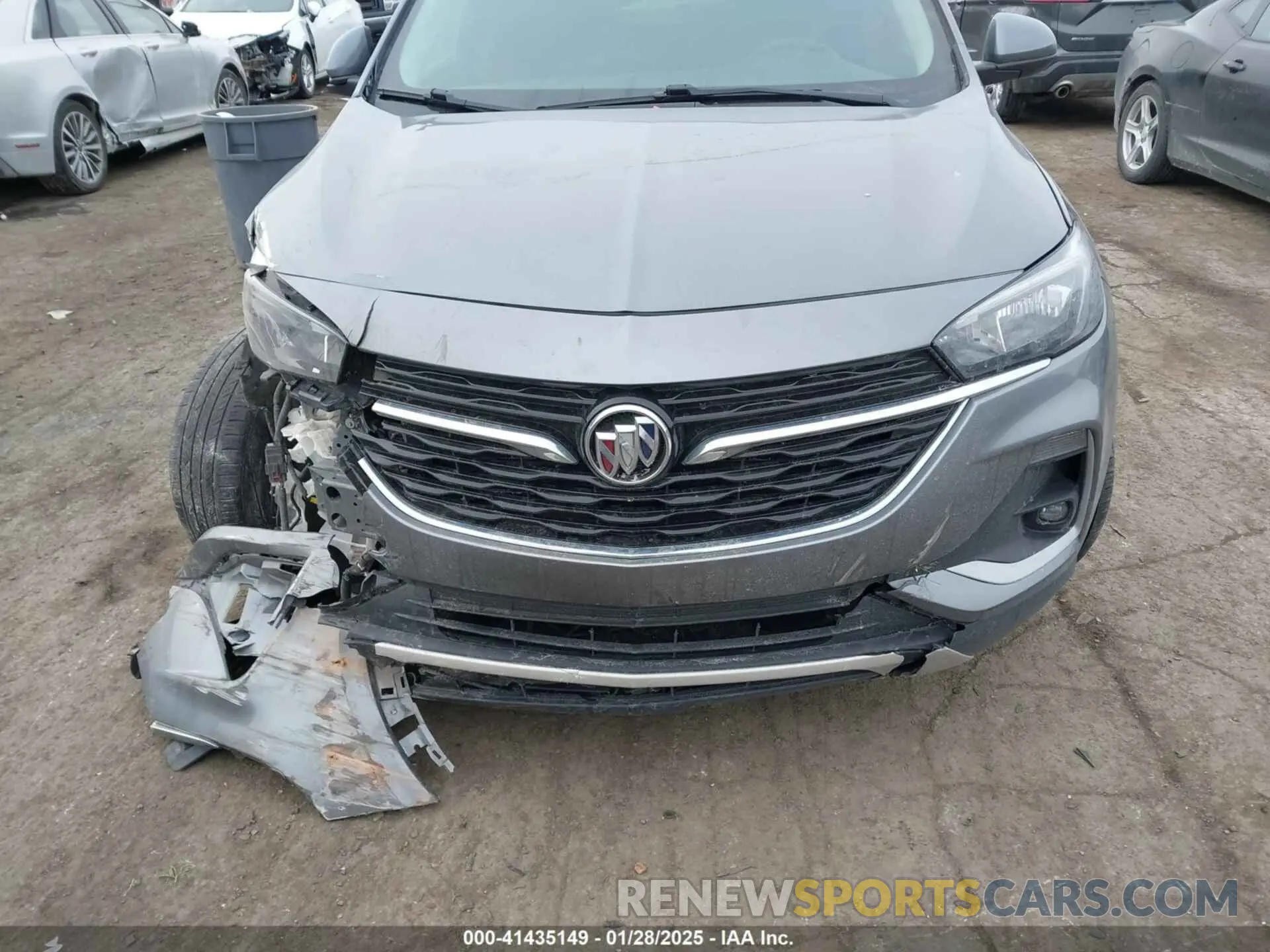 12 Photograph of a damaged car KL4MMCSL4MB101223 BUICK ENCORE GX 2021