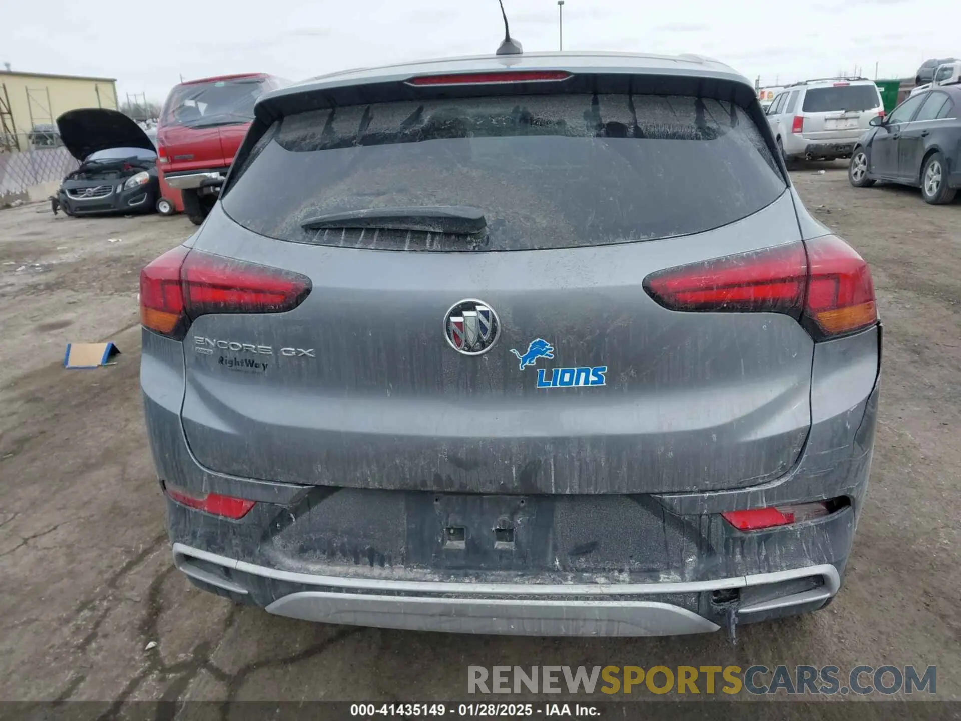 16 Photograph of a damaged car KL4MMCSL4MB101223 BUICK ENCORE GX 2021