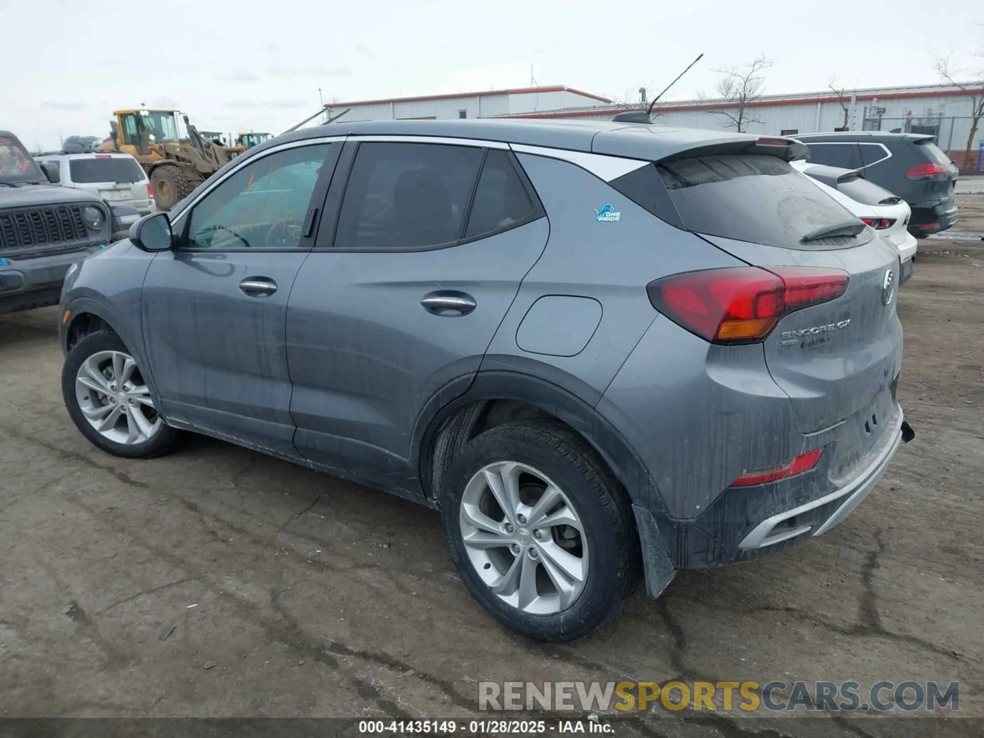 3 Photograph of a damaged car KL4MMCSL4MB101223 BUICK ENCORE GX 2021