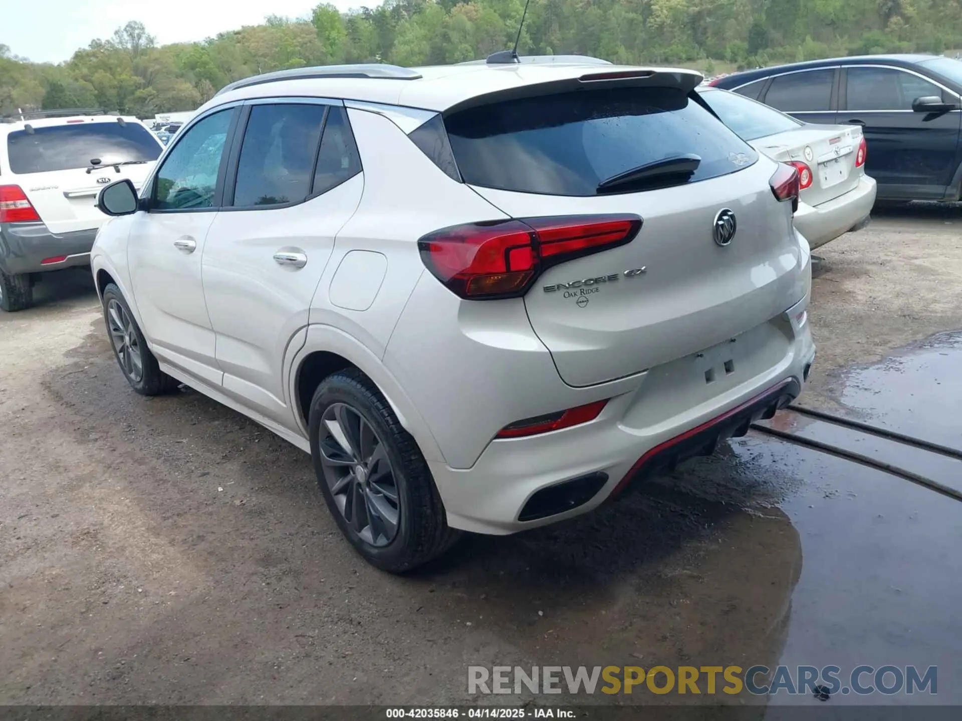 3 Photograph of a damaged car KL4MMDS20MB096163 BUICK ENCORE GX 2021