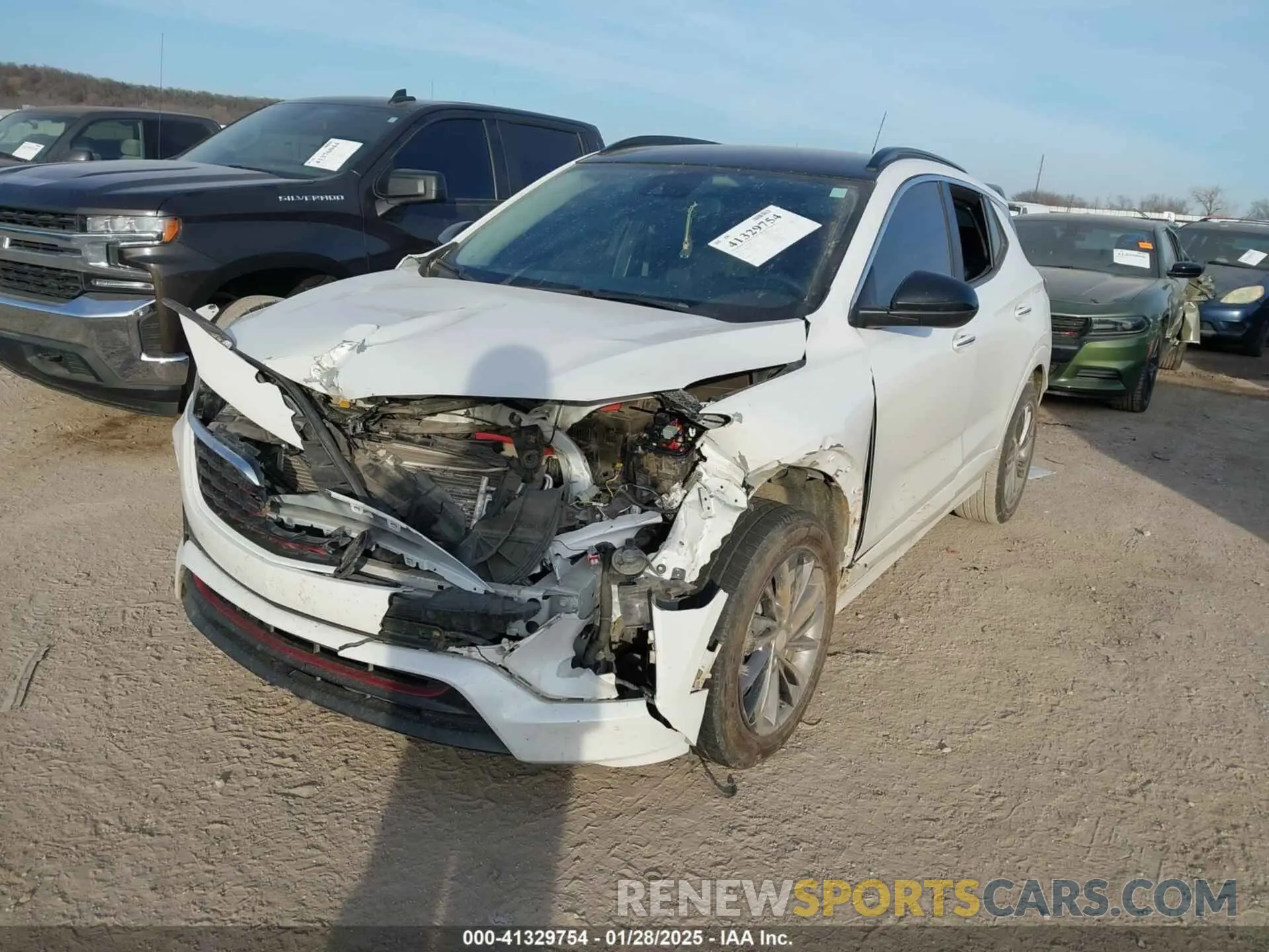 2 Photograph of a damaged car KL4MMDS22MB102478 BUICK ENCORE GX 2021
