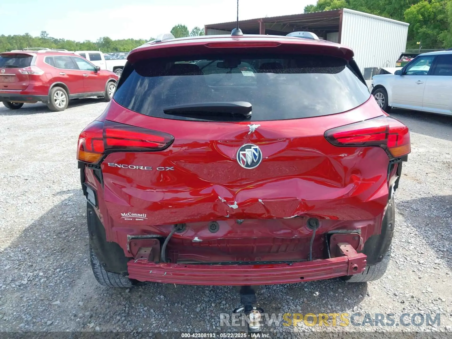 17 Photograph of a damaged car KL4MMDS22MB121158 BUICK ENCORE GX 2021