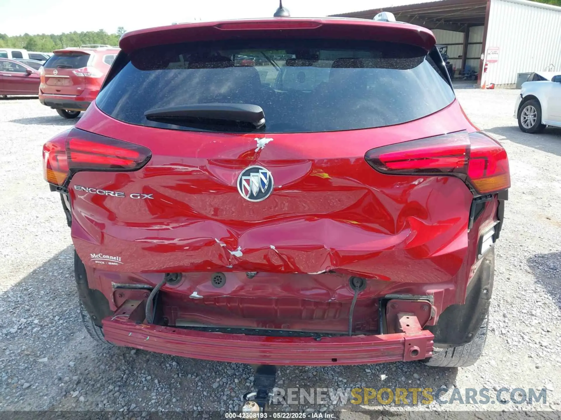 6 Photograph of a damaged car KL4MMDS22MB121158 BUICK ENCORE GX 2021