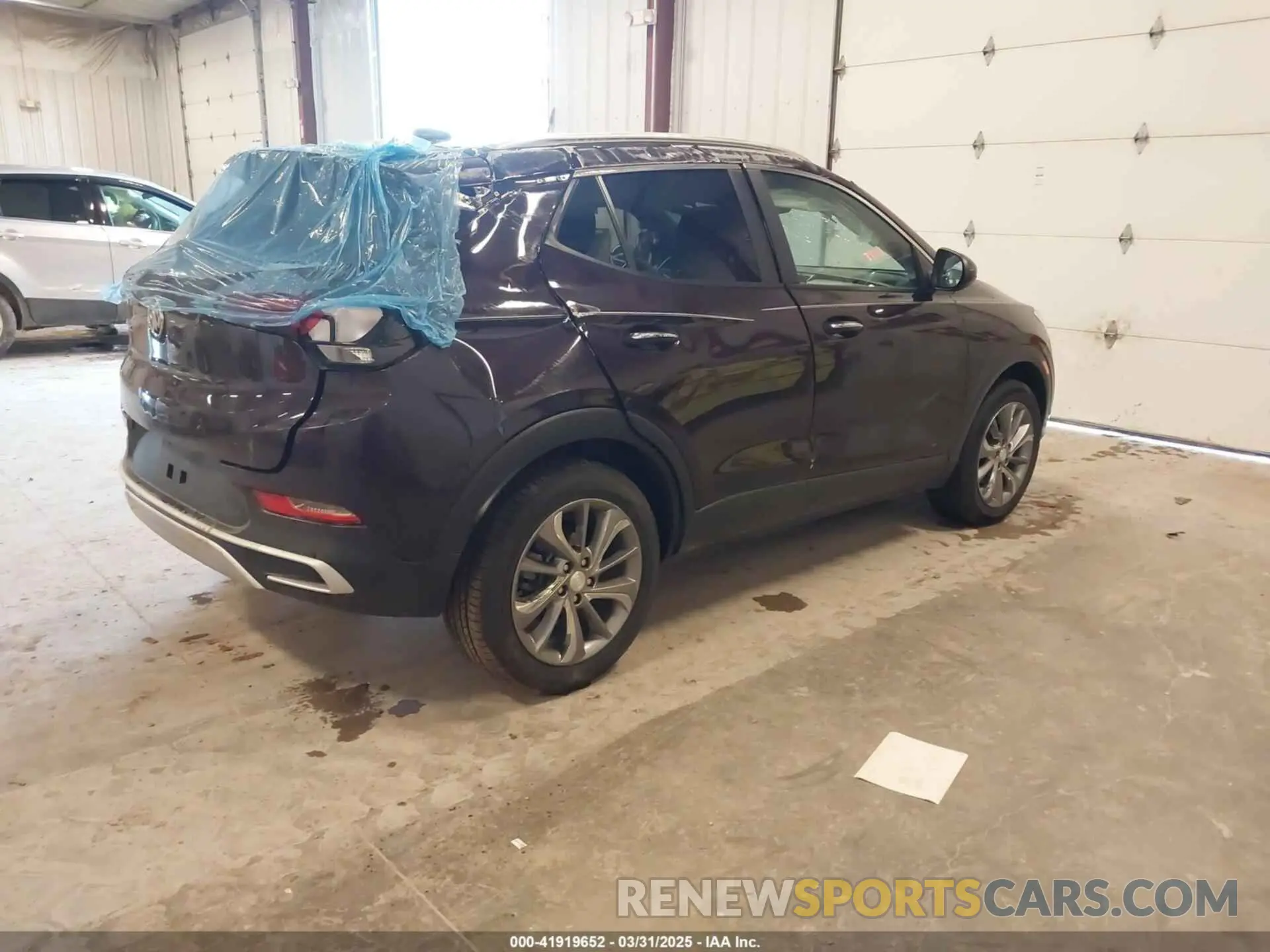 4 Photograph of a damaged car KL4MMDS22MB141720 BUICK ENCORE GX 2021
