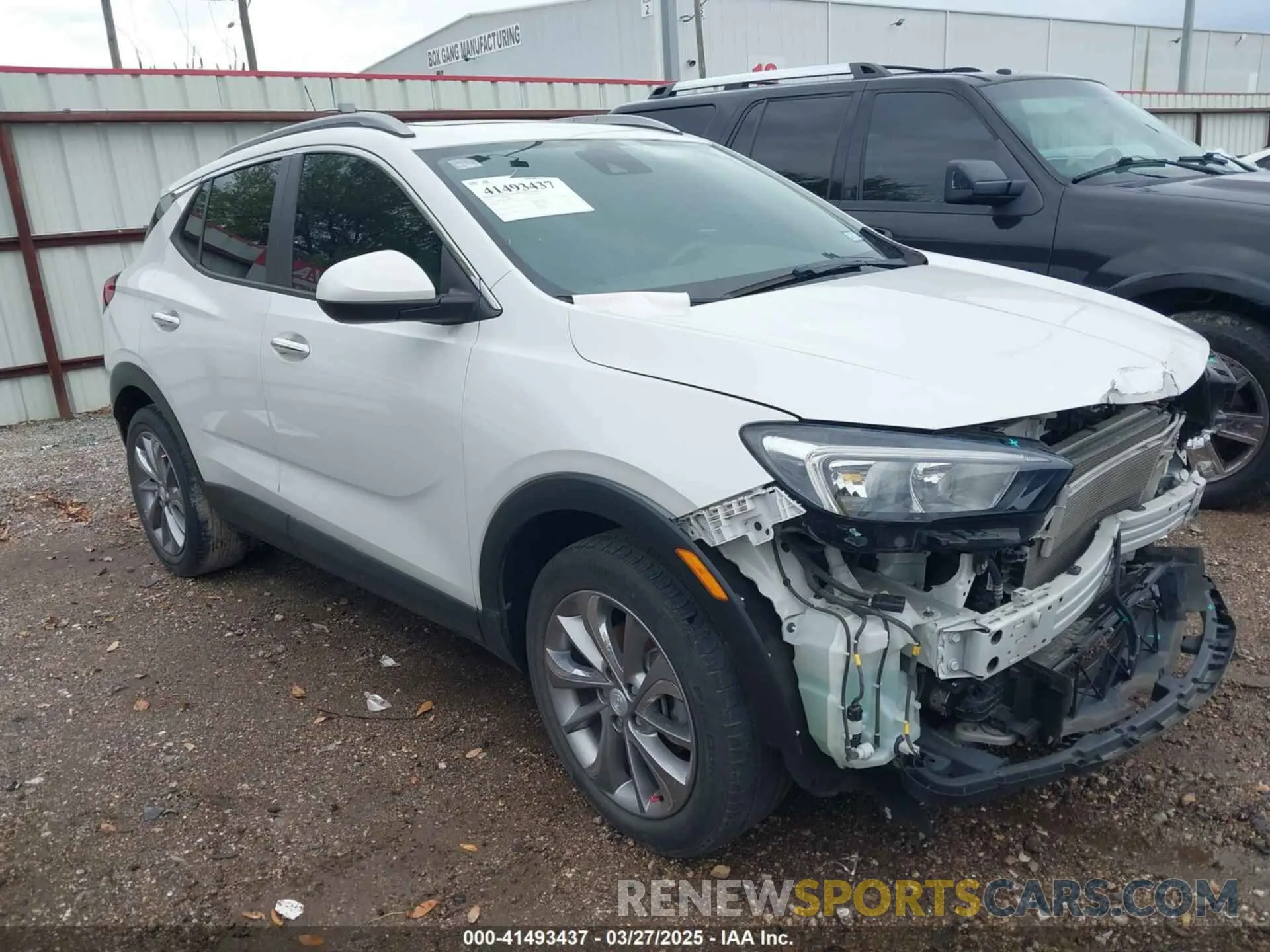 1 Photograph of a damaged car KL4MMDS23MB049774 BUICK ENCORE GX 2021