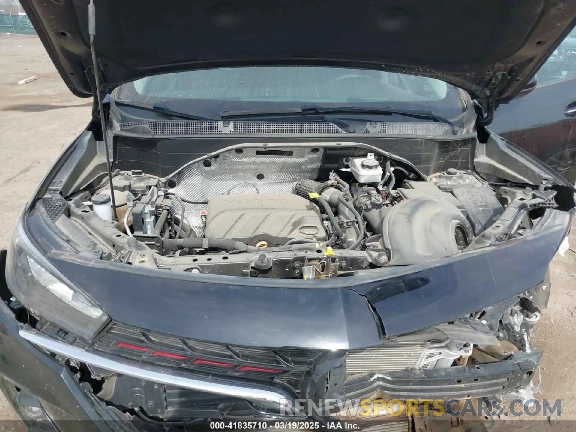 10 Photograph of a damaged car KL4MMDS24MB060878 BUICK ENCORE GX 2021