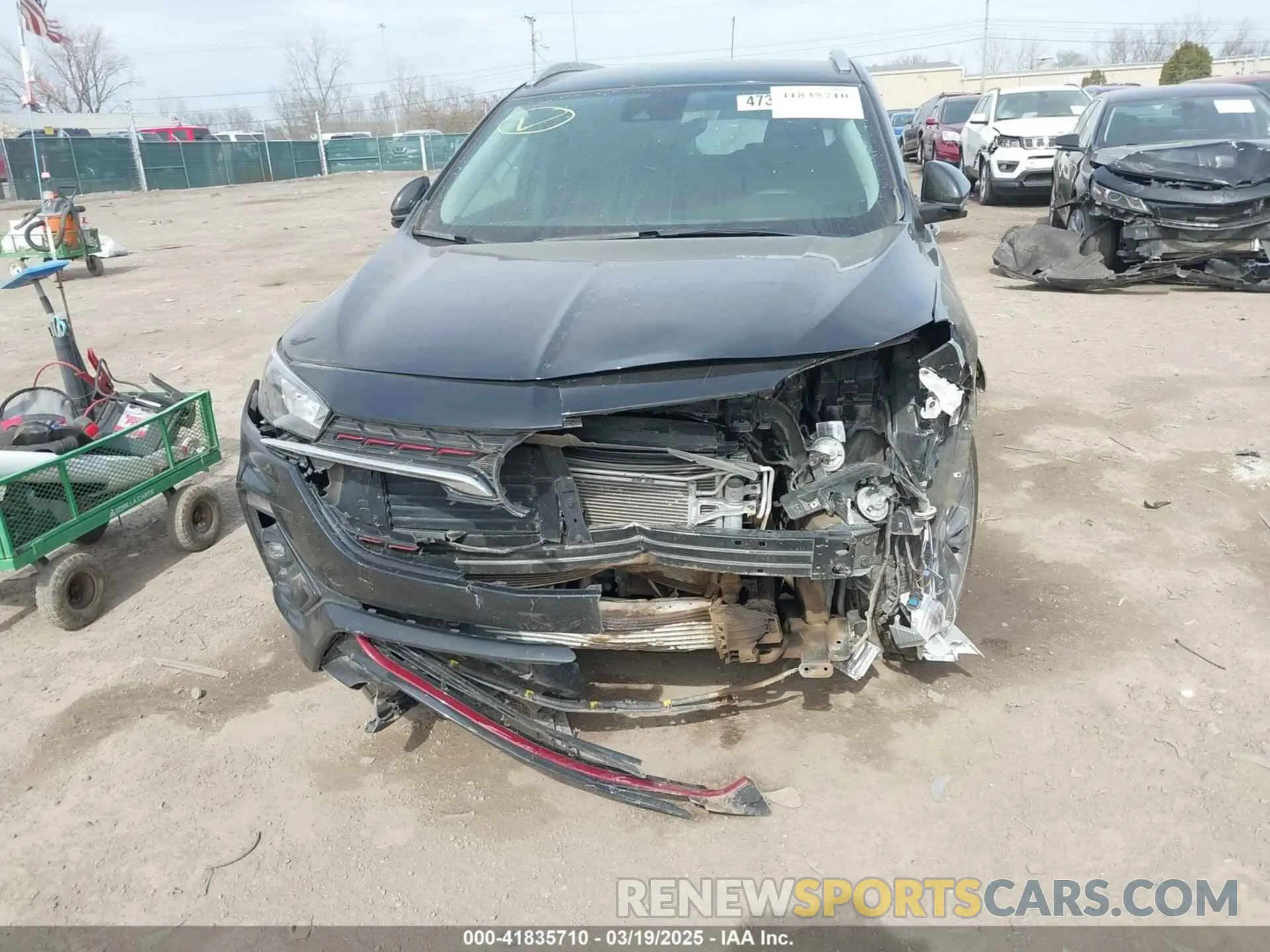 12 Photograph of a damaged car KL4MMDS24MB060878 BUICK ENCORE GX 2021