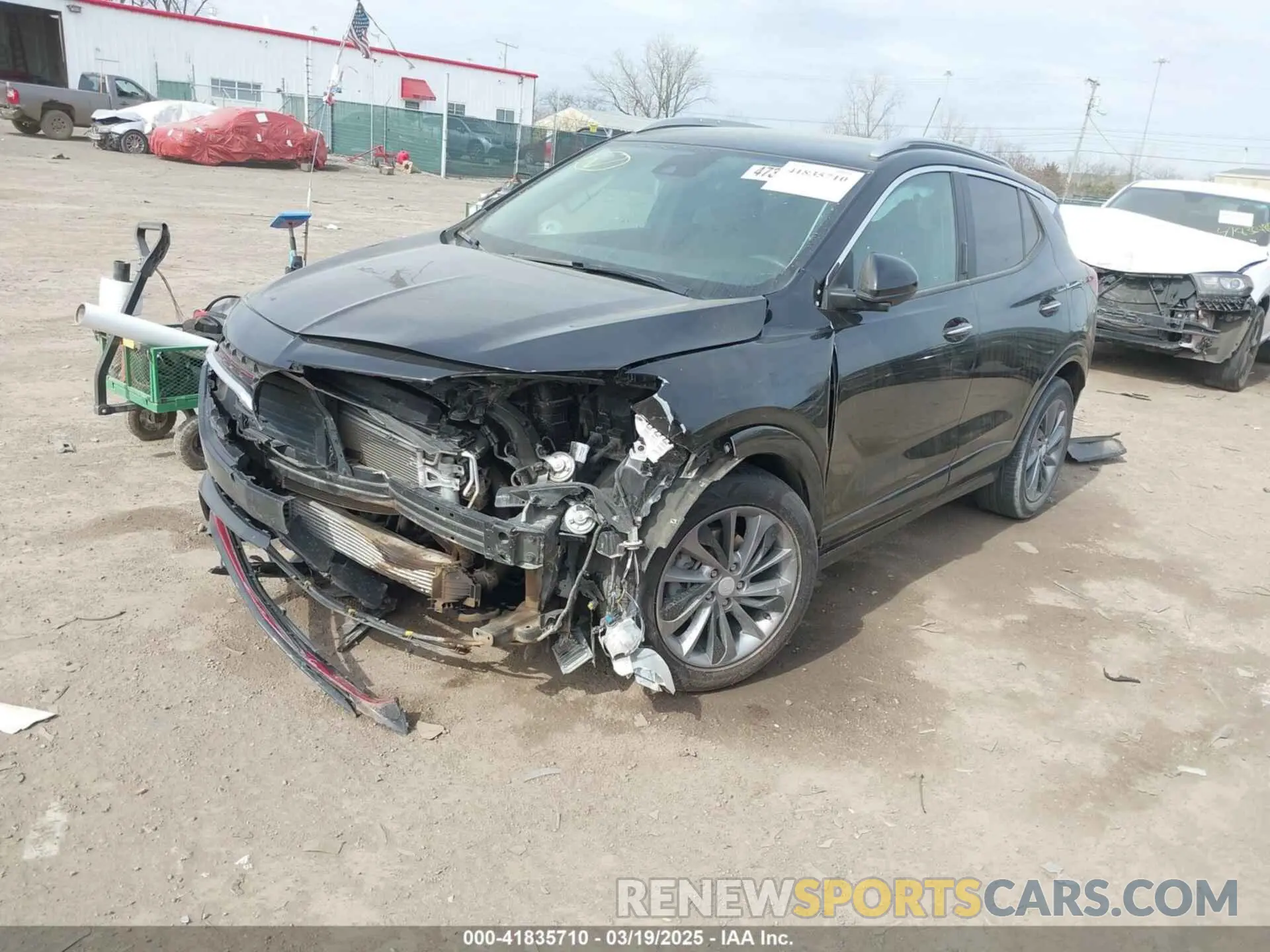 2 Photograph of a damaged car KL4MMDS24MB060878 BUICK ENCORE GX 2021