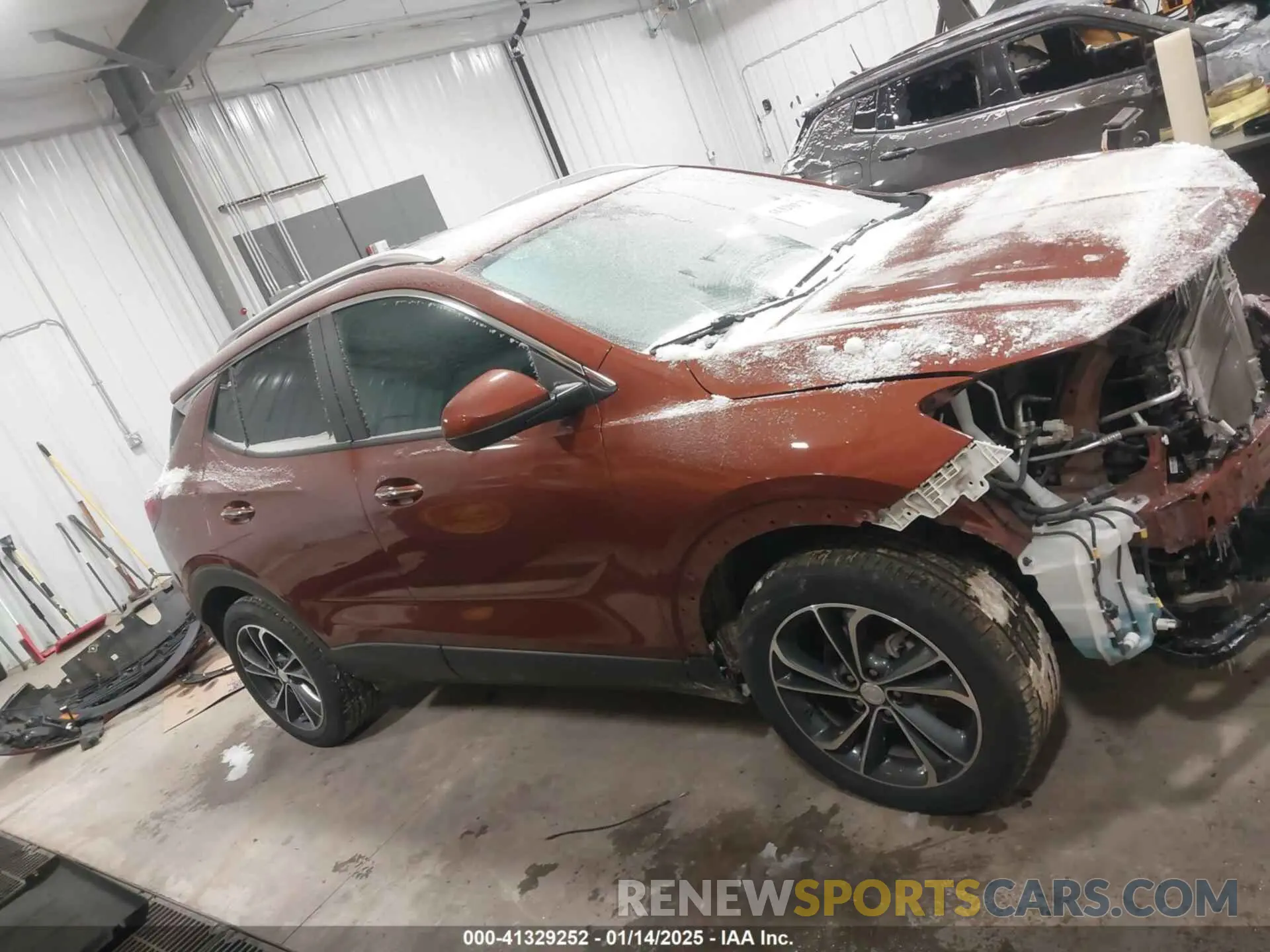13 Photograph of a damaged car KL4MMDS24MB070729 BUICK ENCORE GX 2021