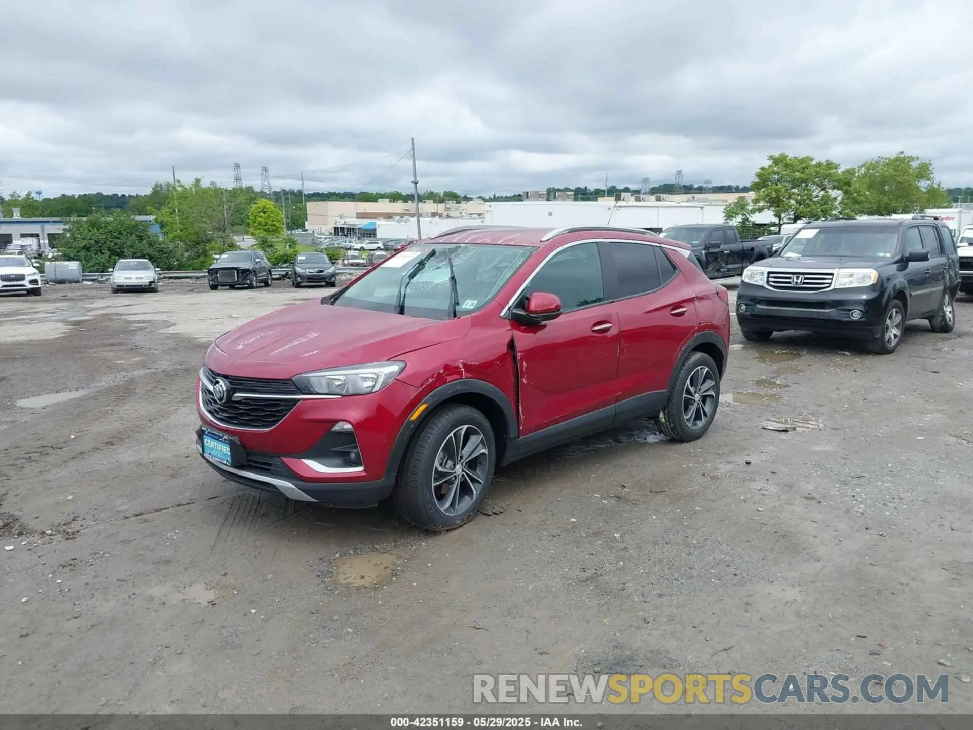 2 Photograph of a damaged car KL4MMDS25MB070710 BUICK ENCORE GX 2021